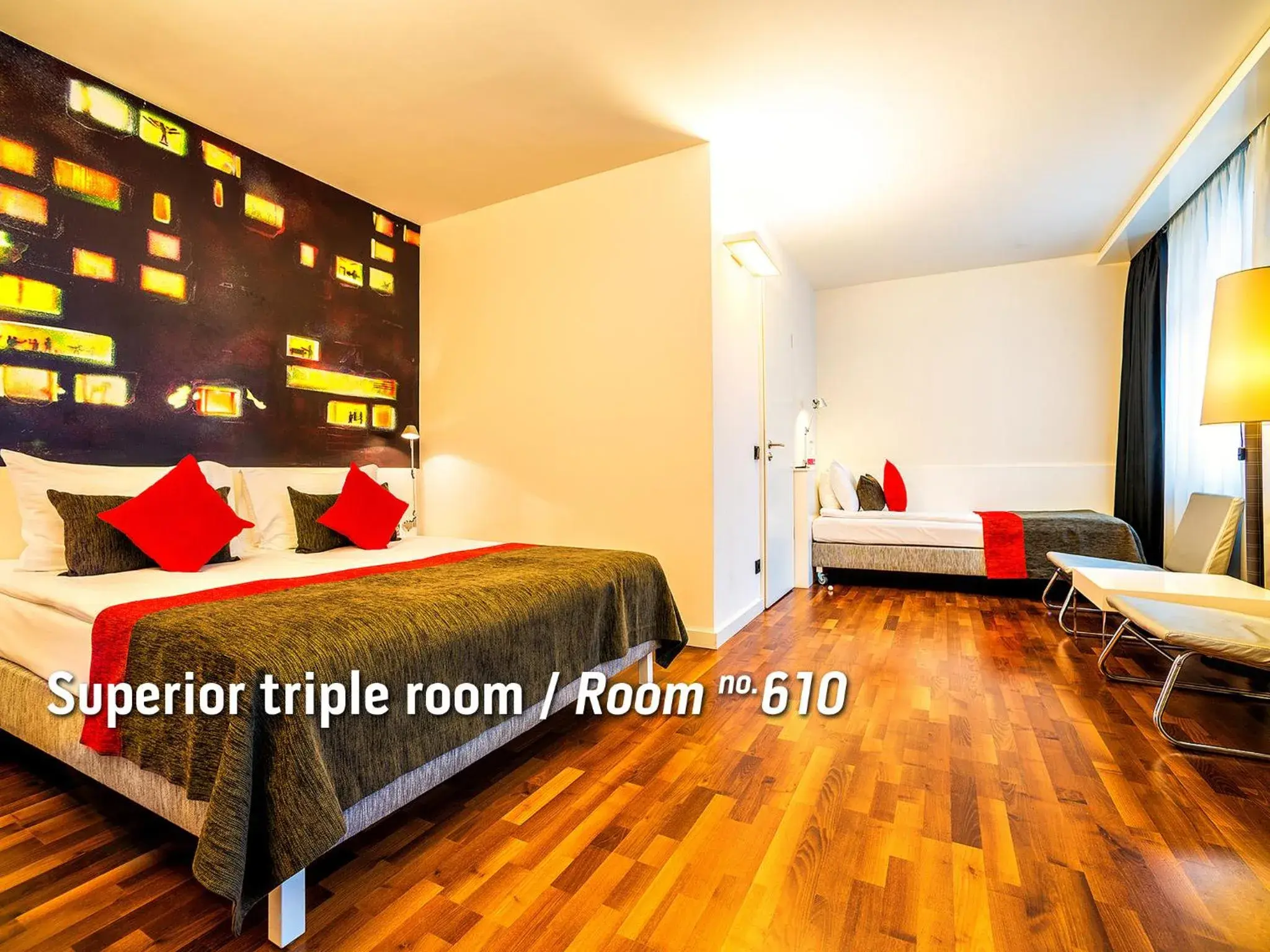 Superior Triple Room in Bohem Art Hotel Superior Triple Room in Bohem Art Hotel