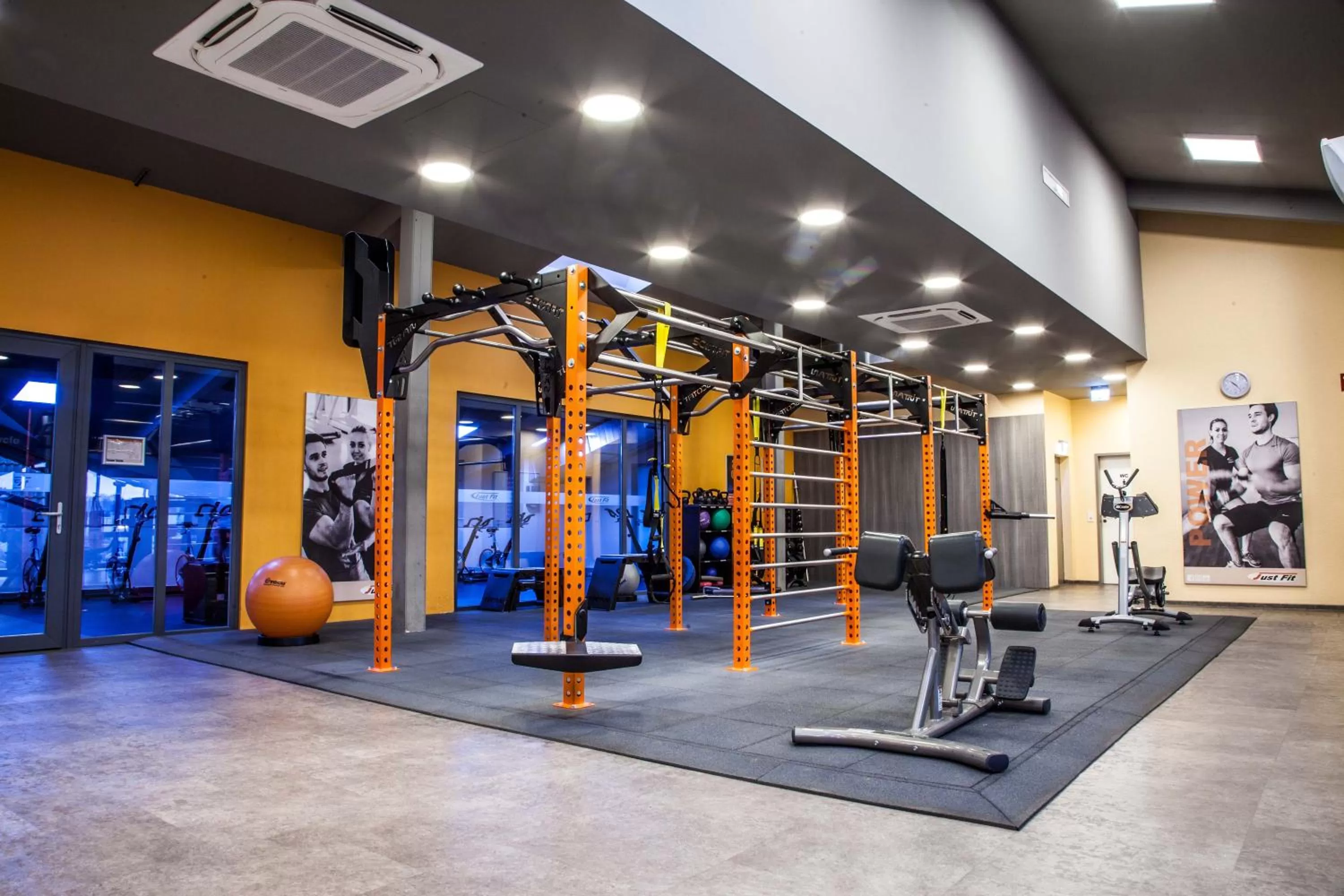 Fitness centre/facilities in Hotel Bergheim