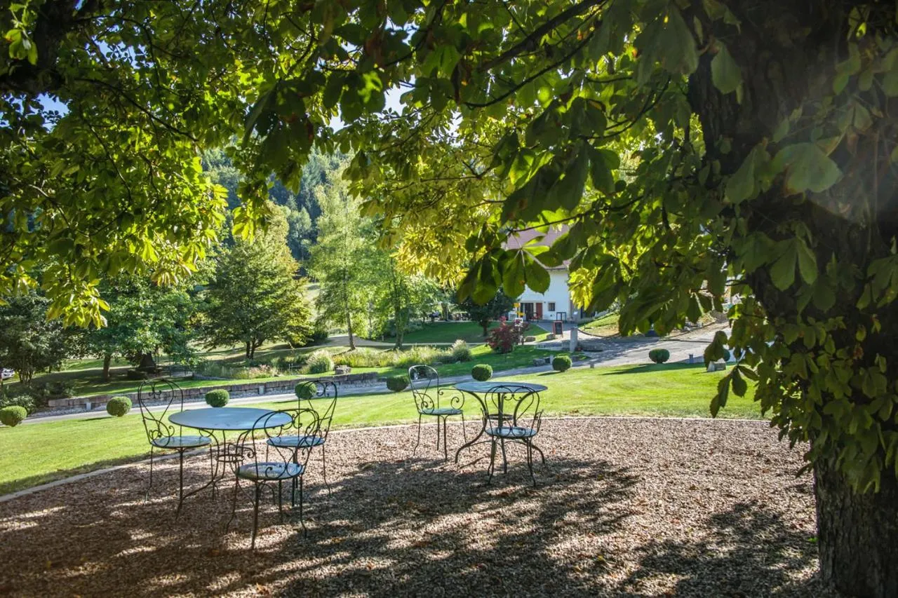 Garden view in Bad Schauenburg