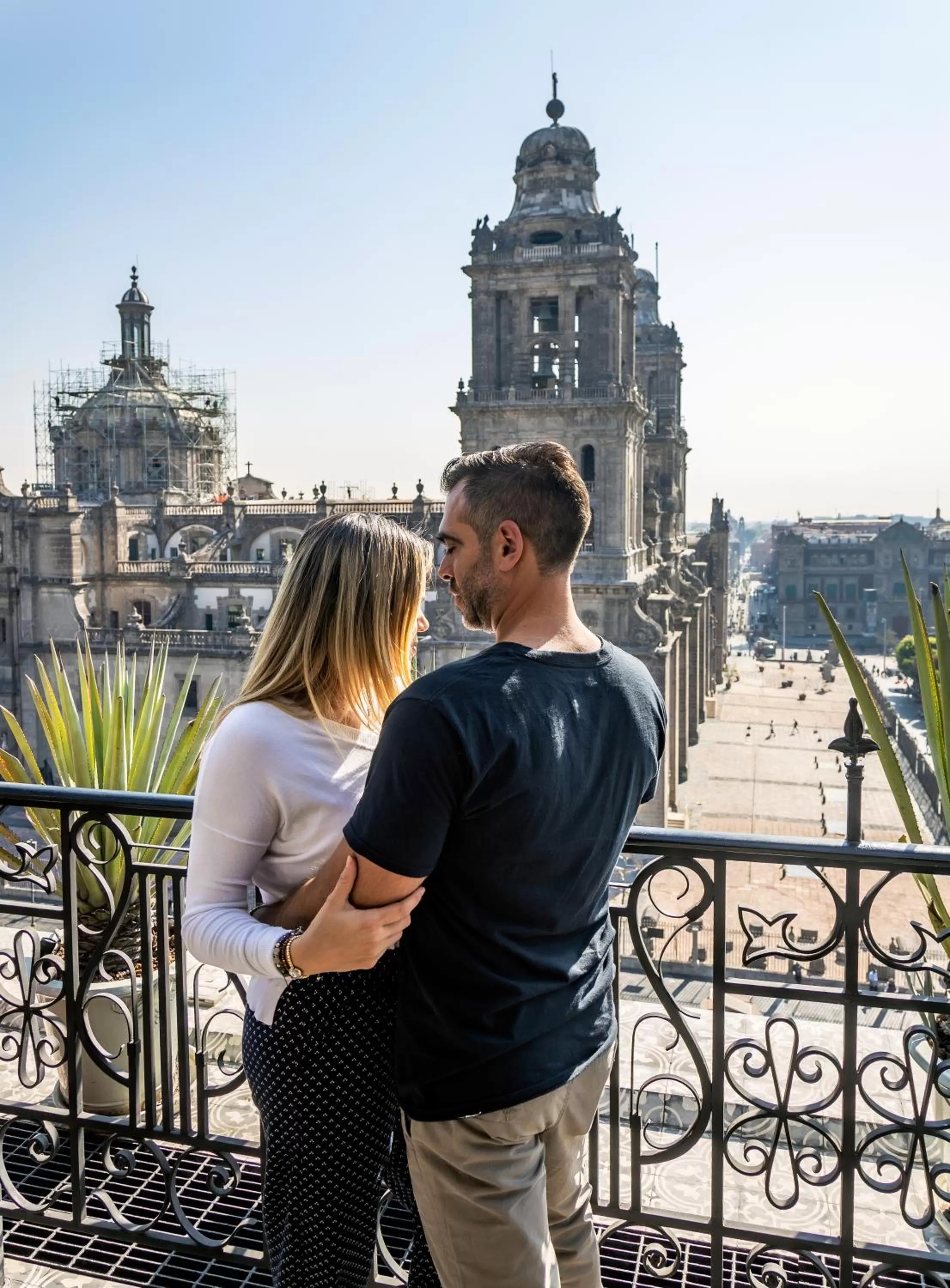 Balcony/Terrace in Zocalo Central & Rooftop Mexico City