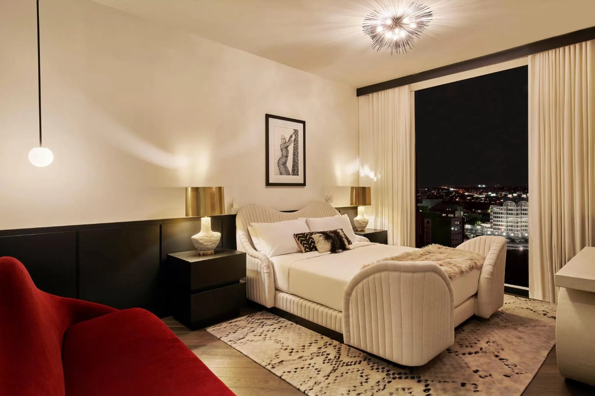 Photo of the whole room, Bed in Virgin Hotels Dallas