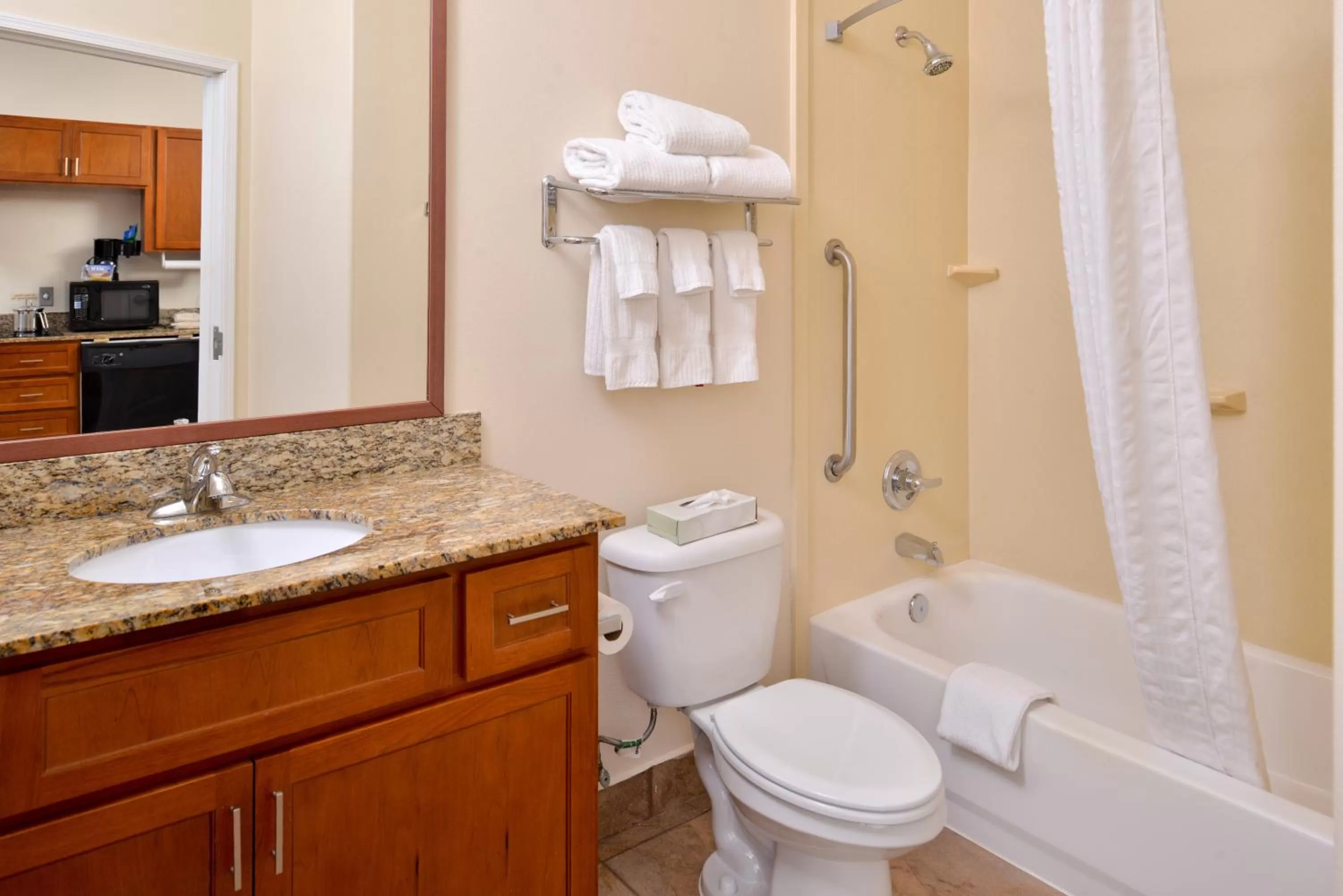 Bathroom in Candlewood Suites Abilene by IHG