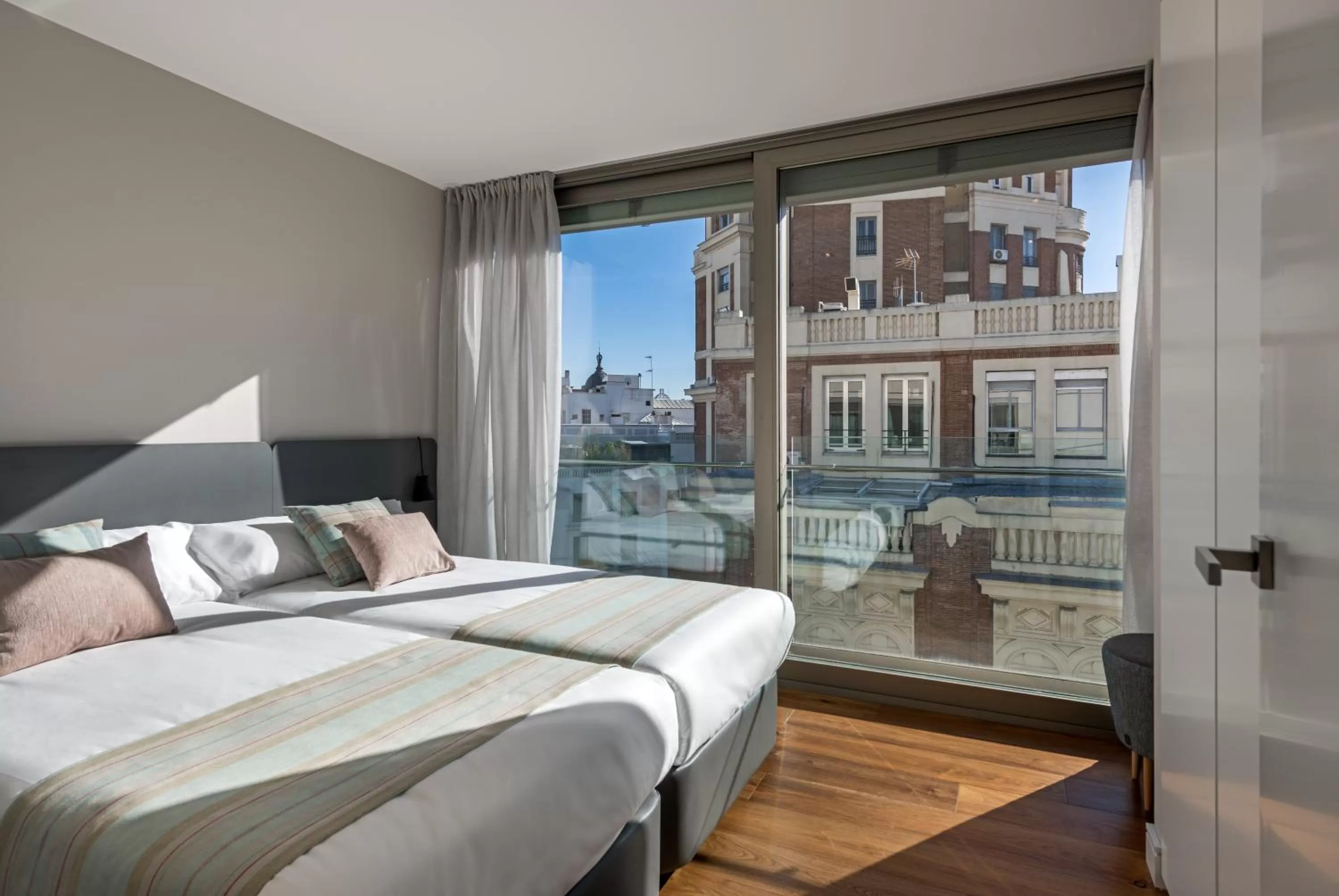 Bedroom, Bed in Gran View Apartments