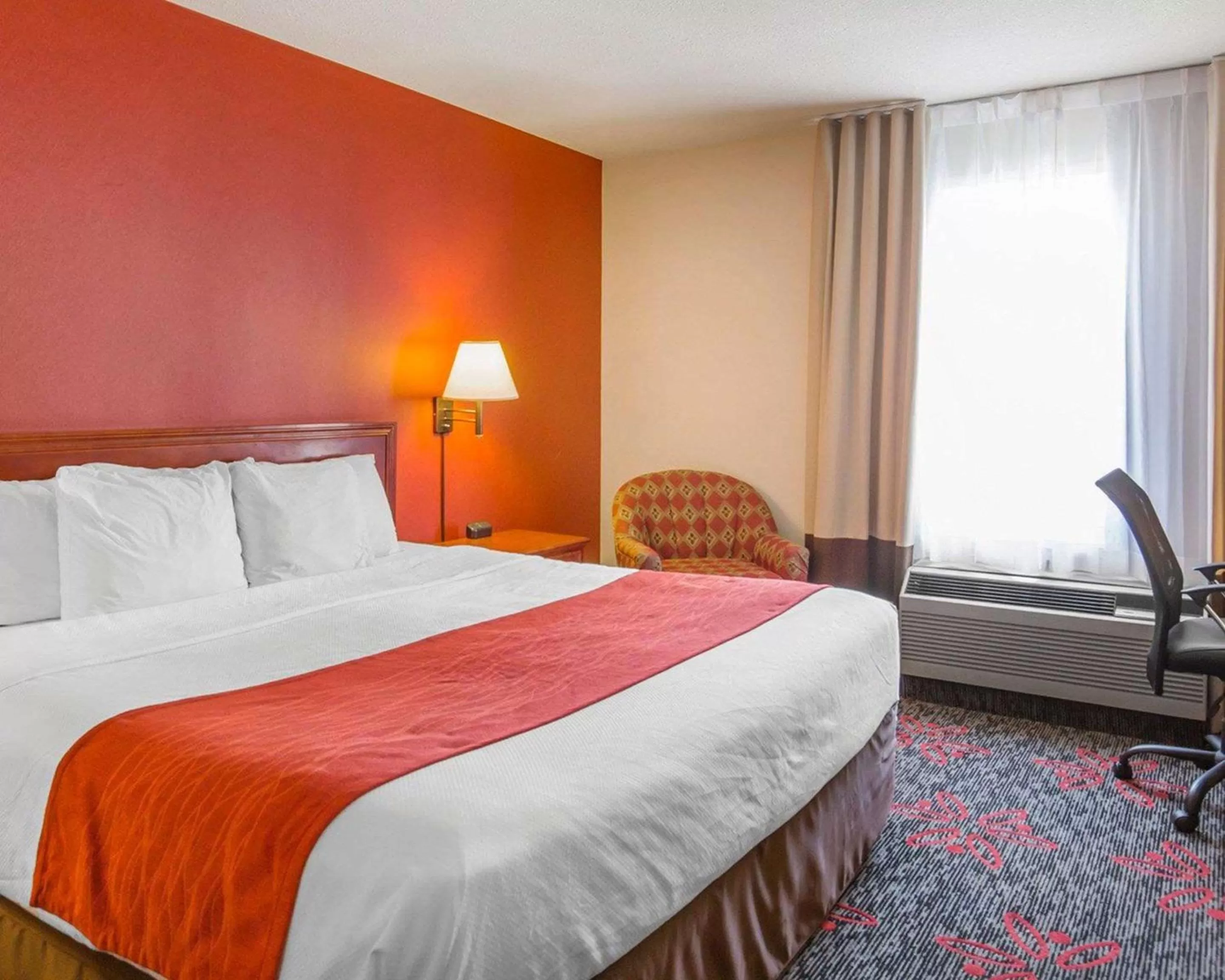 Photo of the whole room, Bed in Comfort Inn & Suites University