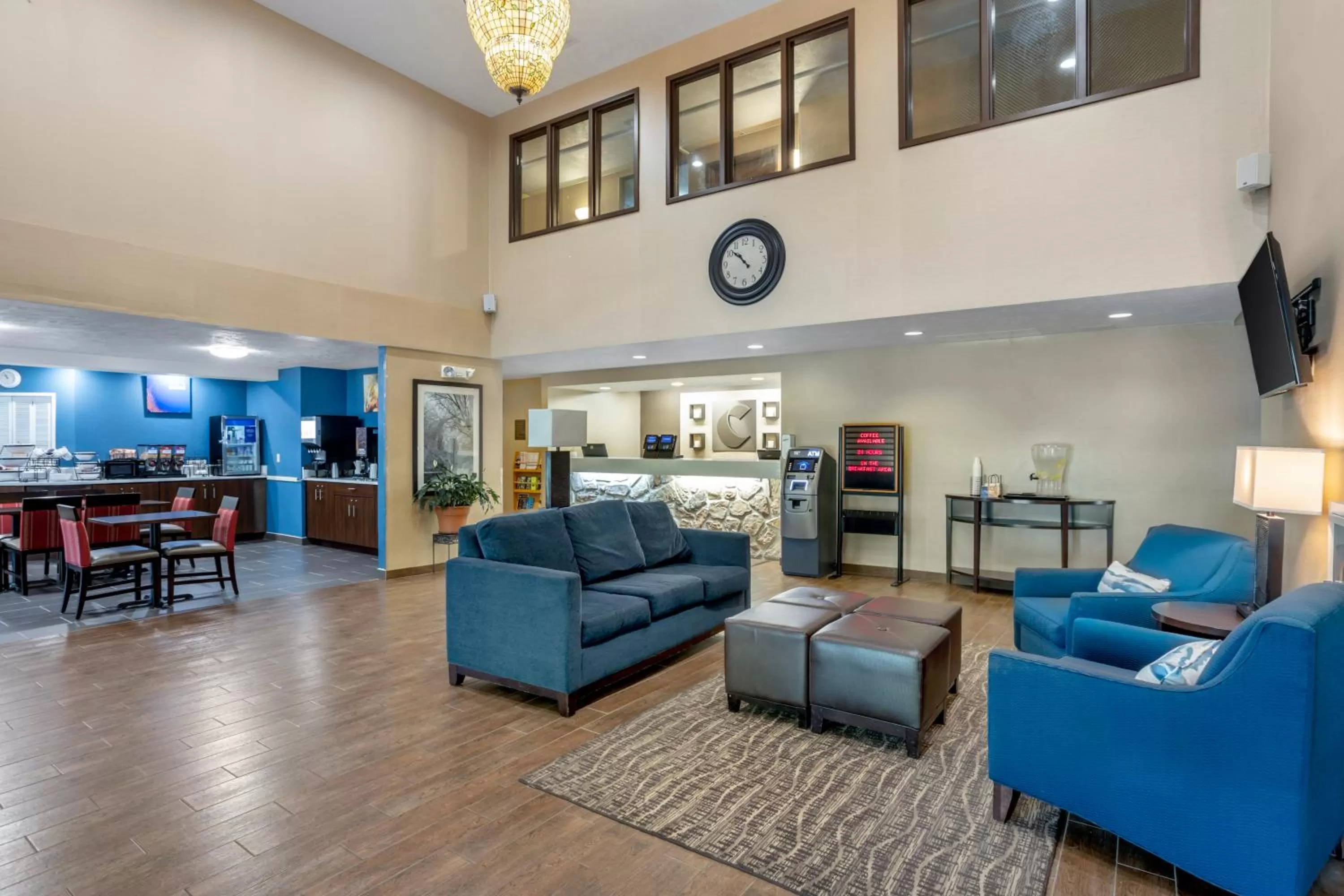 Lobby or reception in Comfort Inn