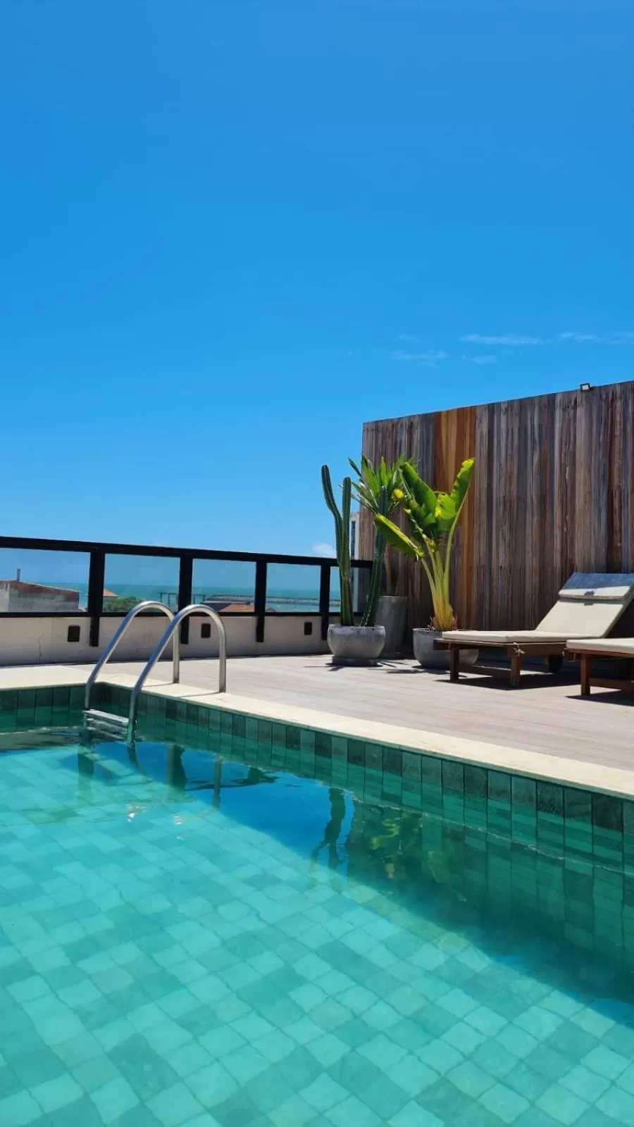 Swimming pool in Carppa Hotel