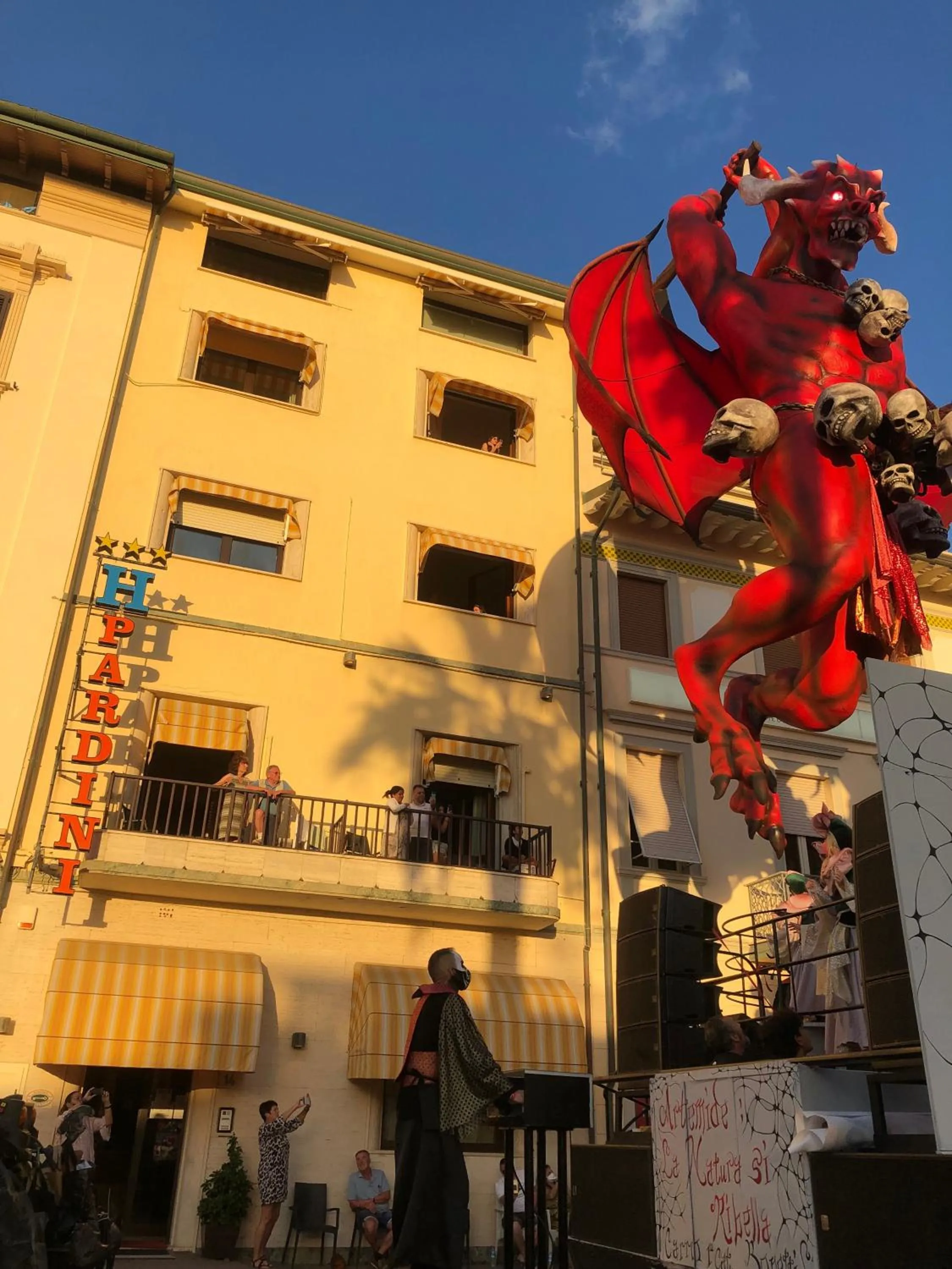 Property building in Hotel Pardini