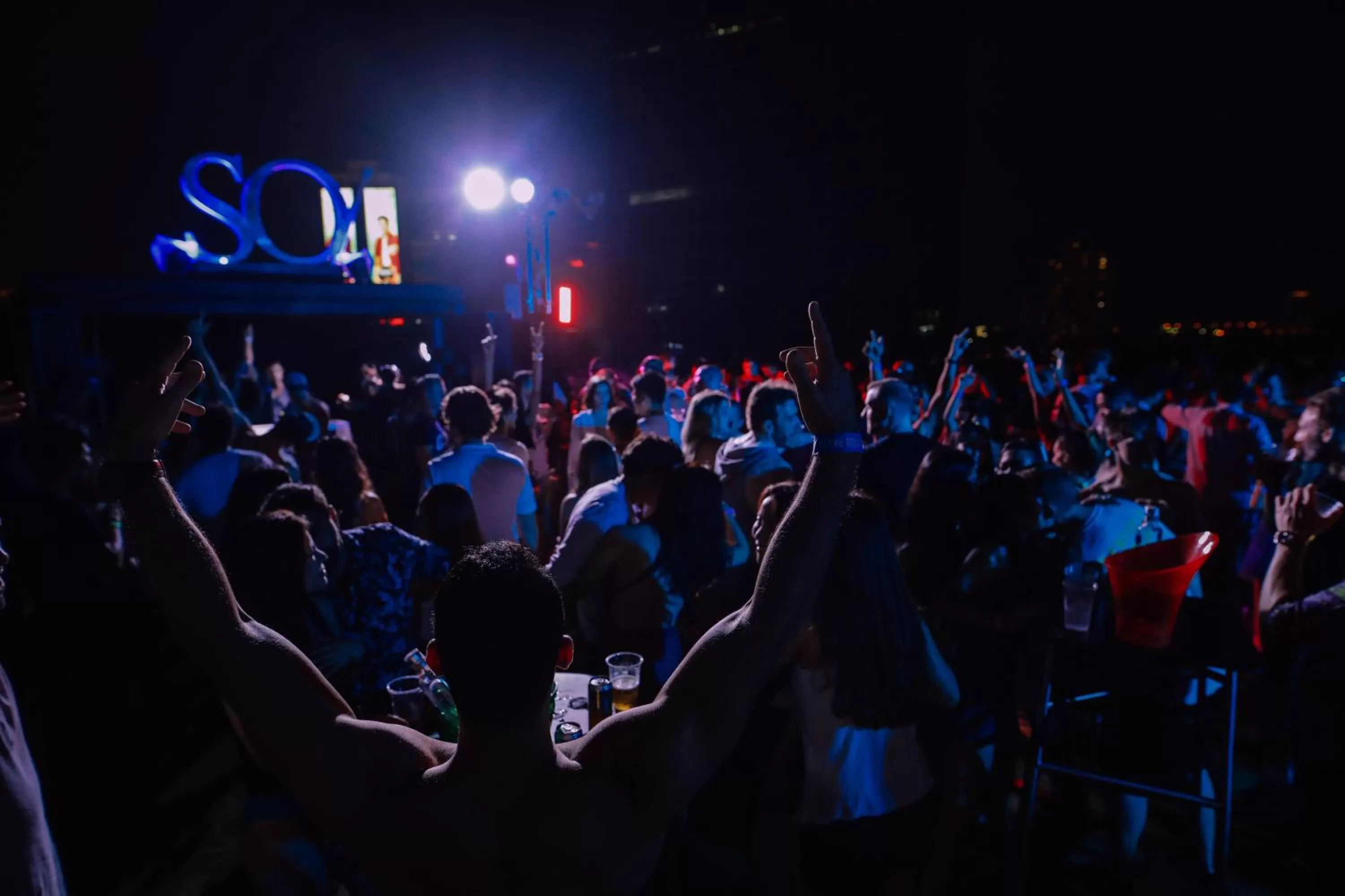 Evening entertainment in SO/ Bangkok