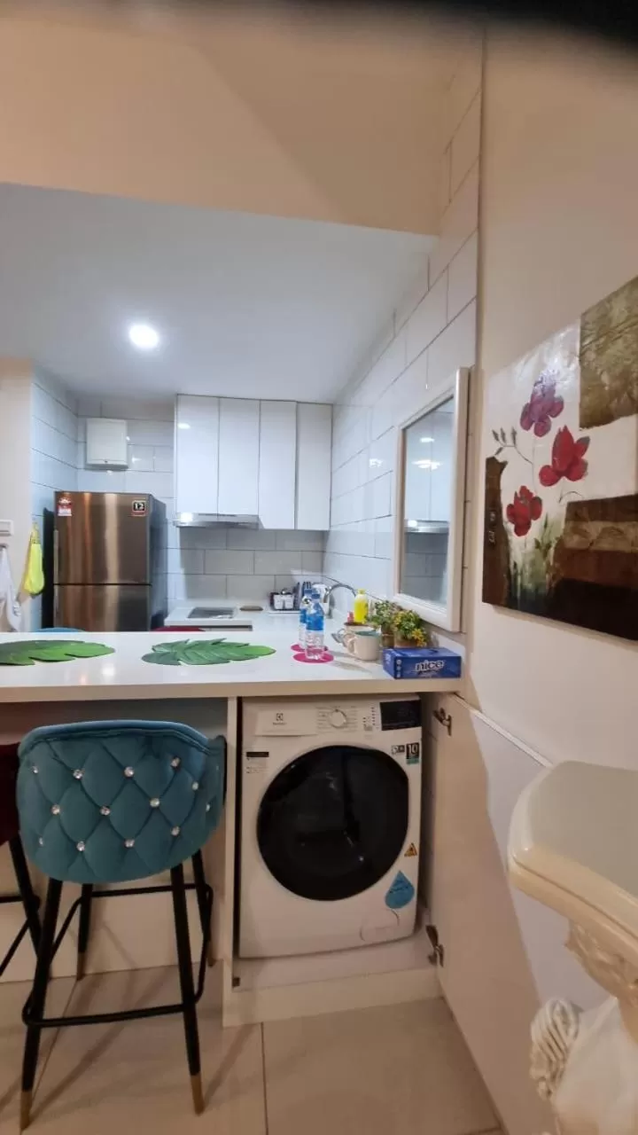 washing machine in Arte Mont Kiara Hotel Suite