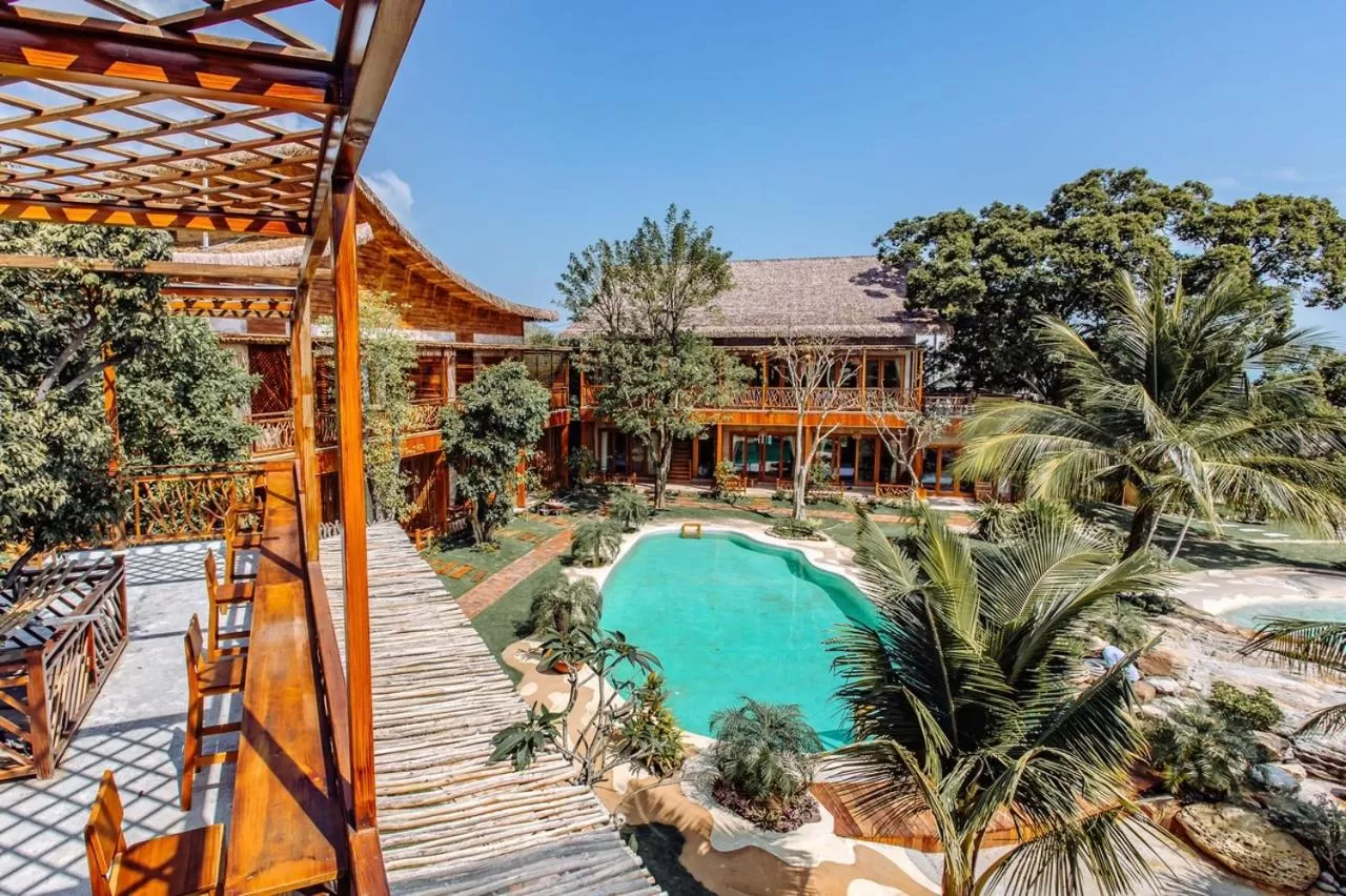 Swimming pool in Rocks Beach Boutique