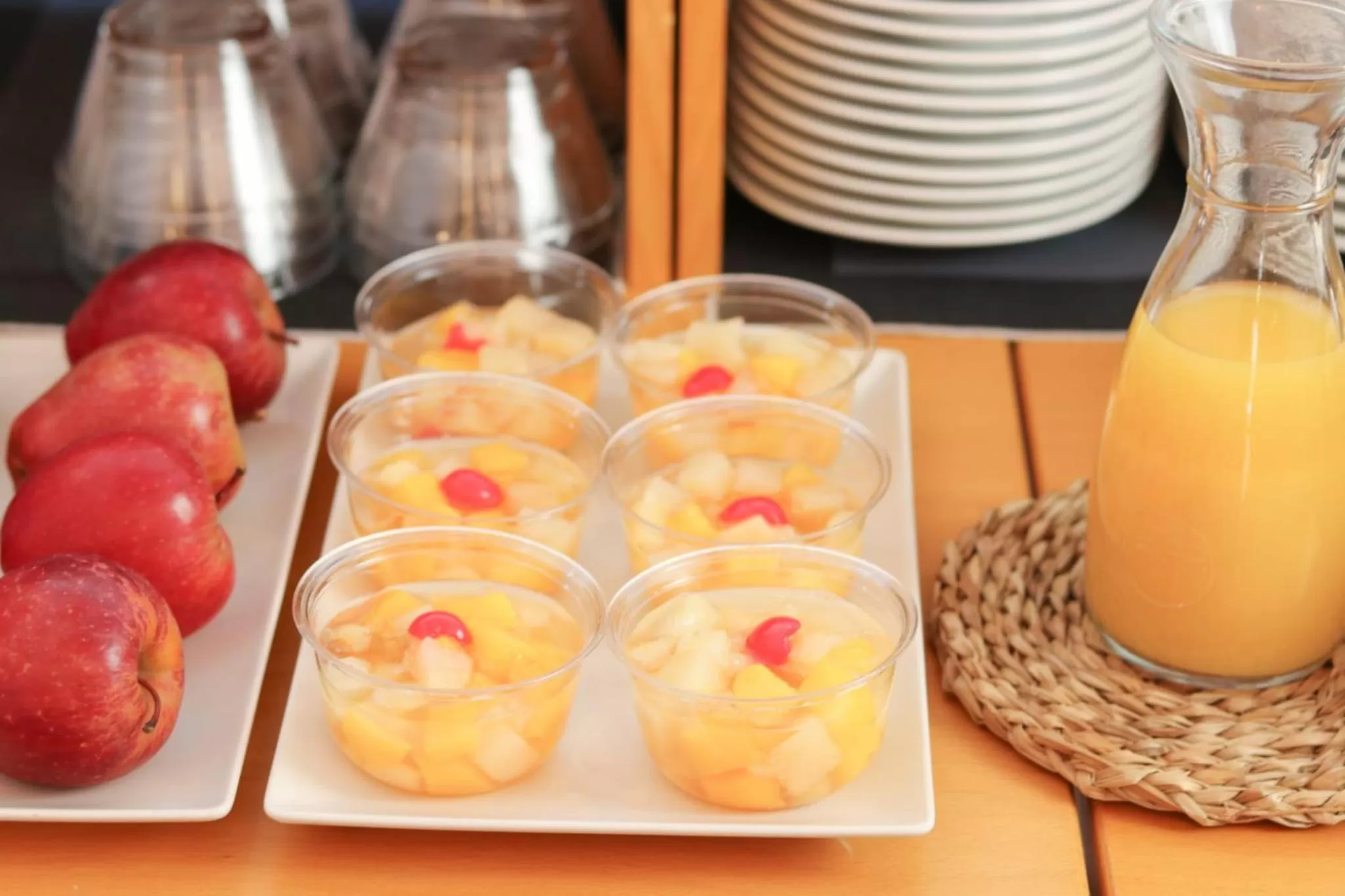 Continental breakfast in La City Estación