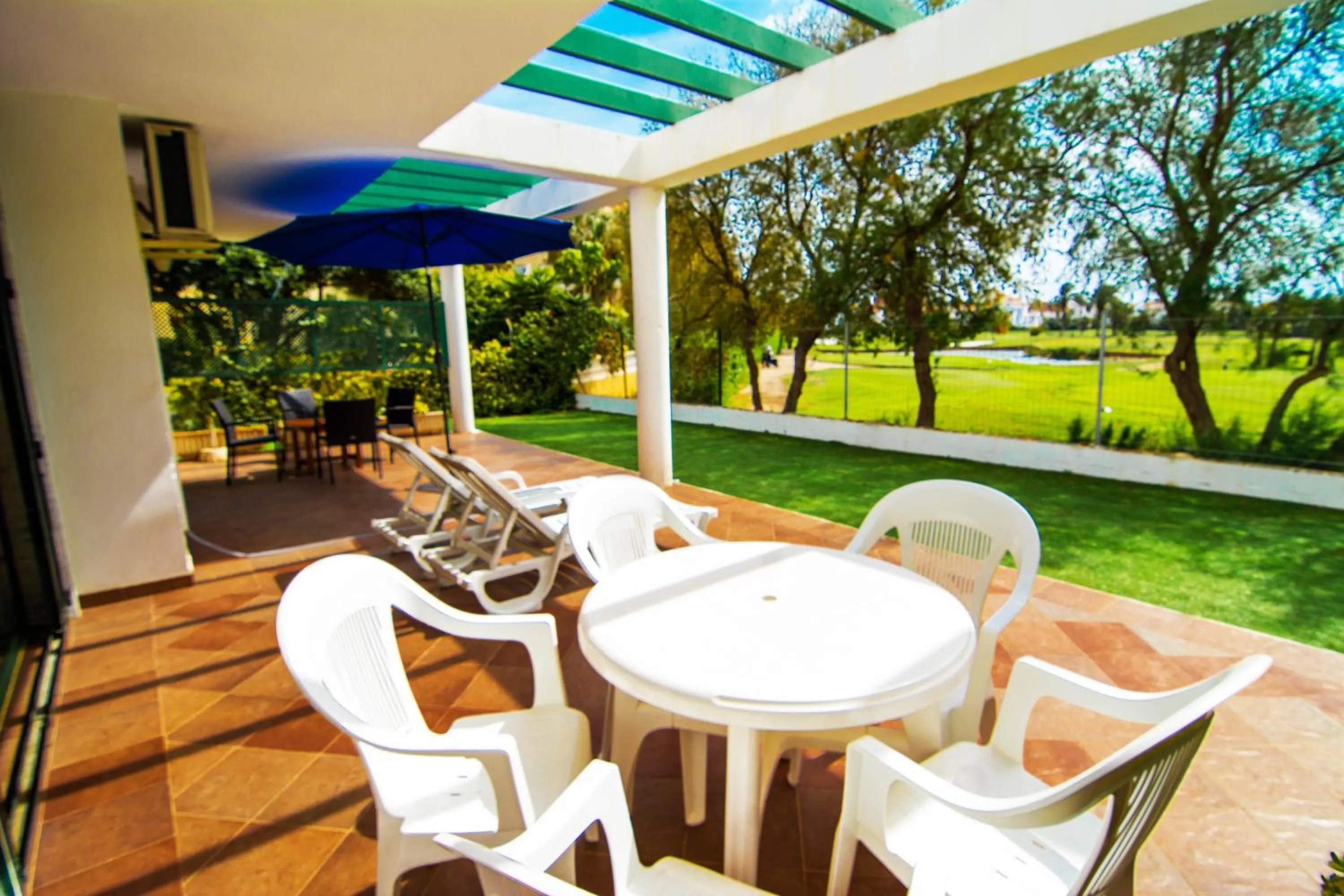 Garden in Roquetas Beach and Playa Serena Golf Village