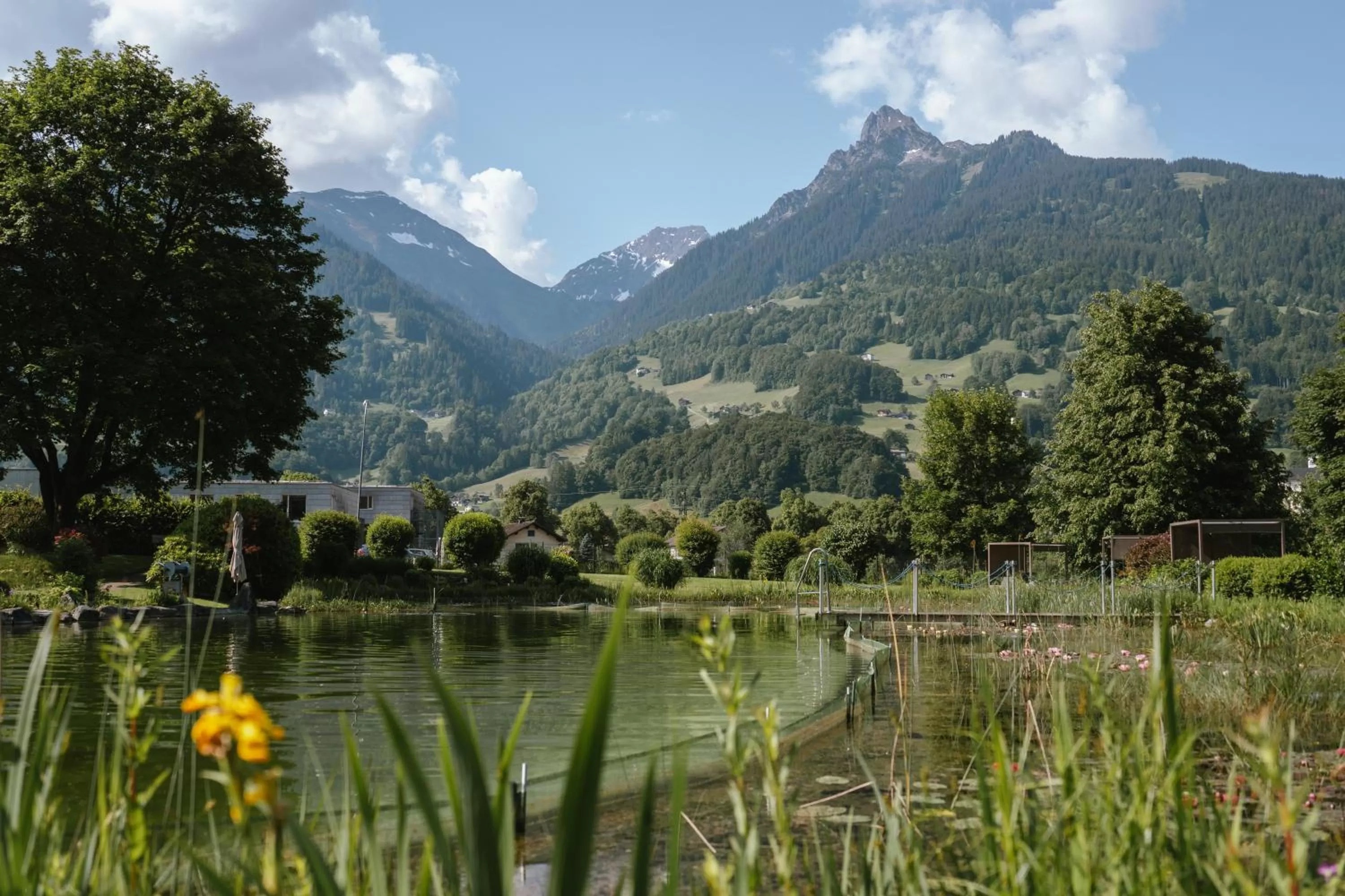 Natural landscape in Hotel Vitalquelle Montafon