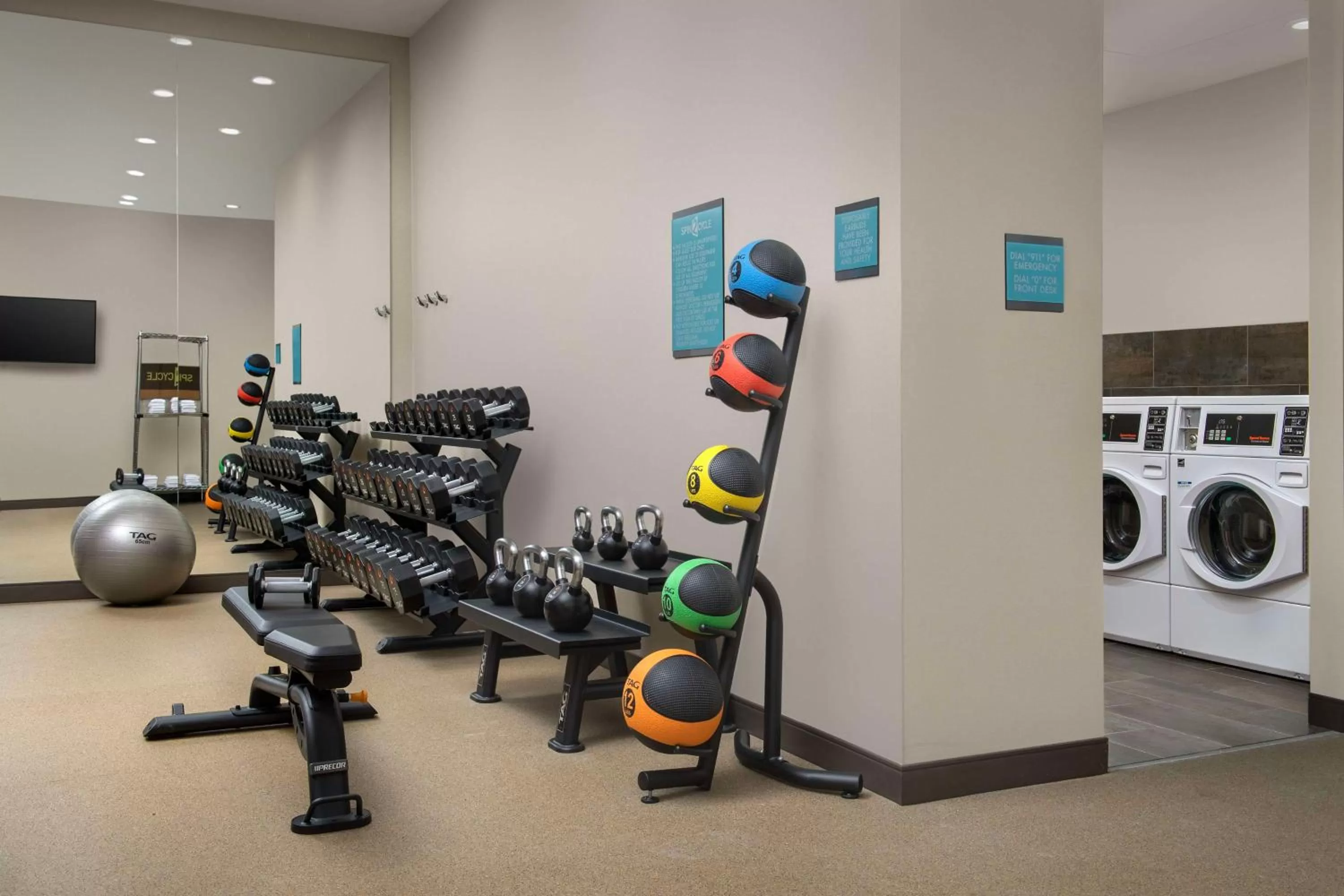 Fitness centre/facilities in Home2 Suites By Hilton Flower Mound Dallas