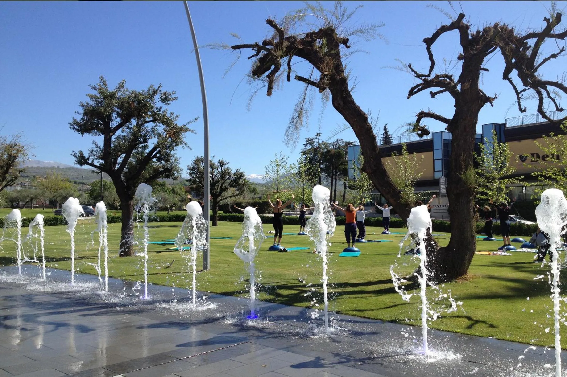 Garden in Hotel Fontana Olente