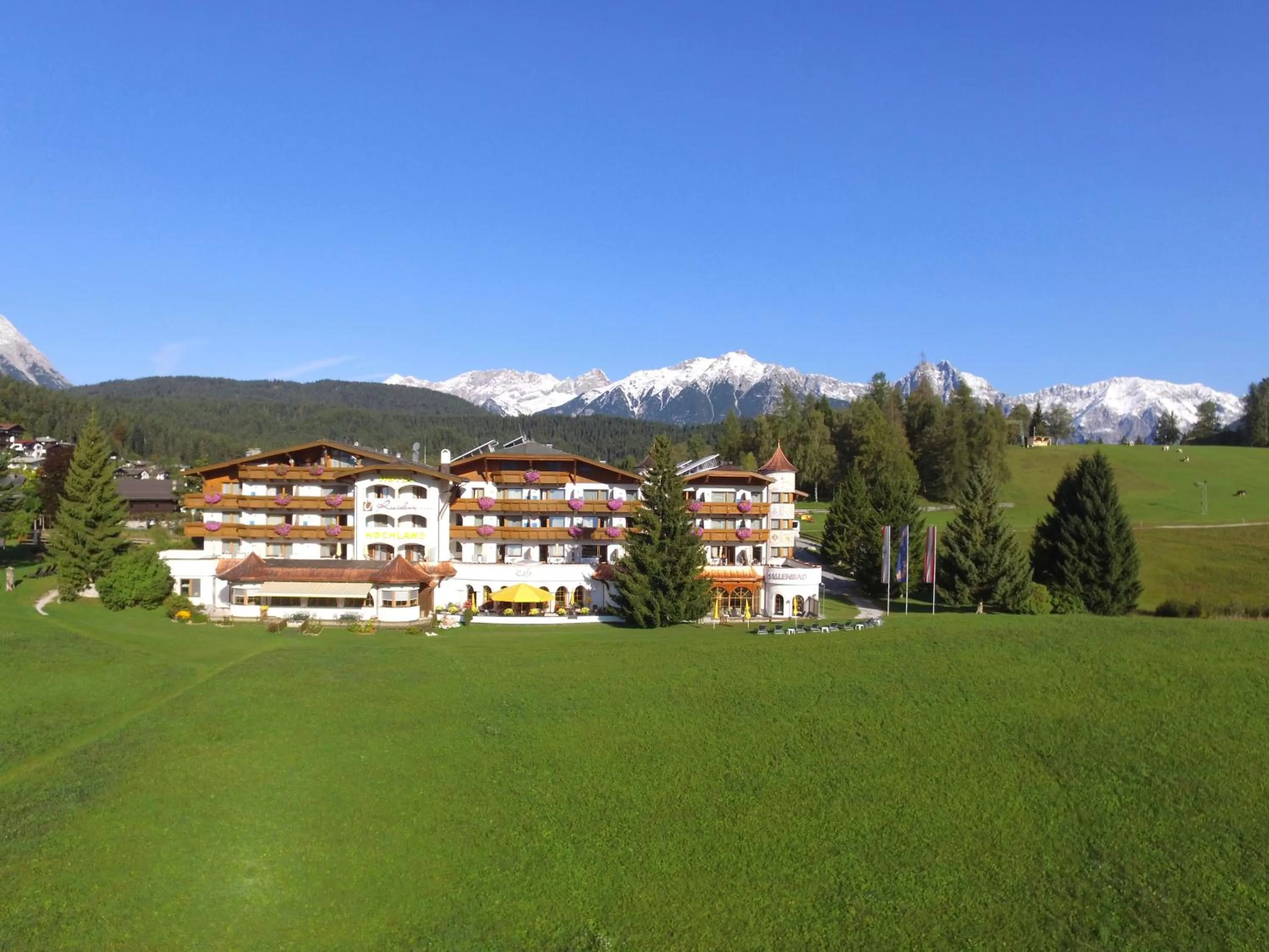 Property building in Hotel Residenz Hochland