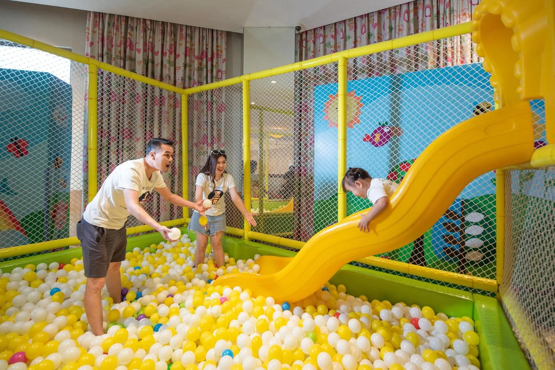 Children play ground in Mission Hills Hotel Resorts Dongguan
