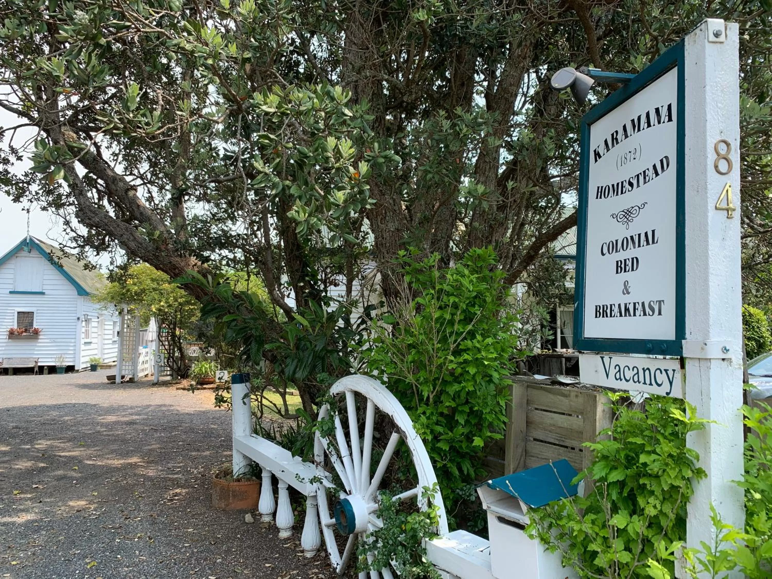 Property logo or sign in Karamana Homestead (1872)