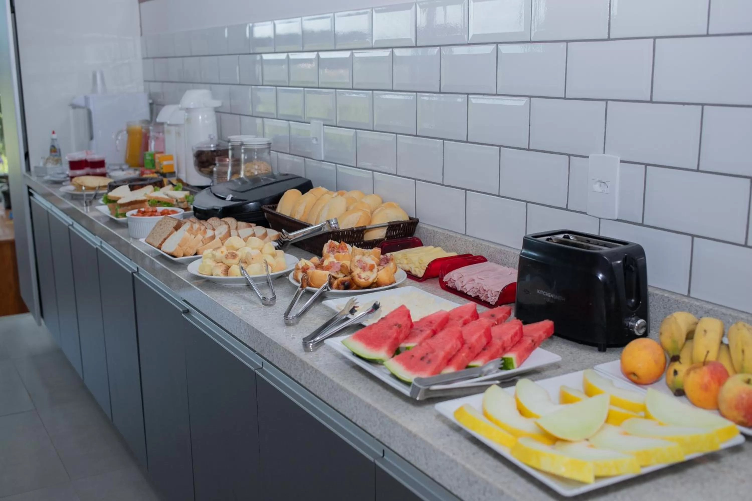 Breakfast in Pousada Peninsula de Buzios