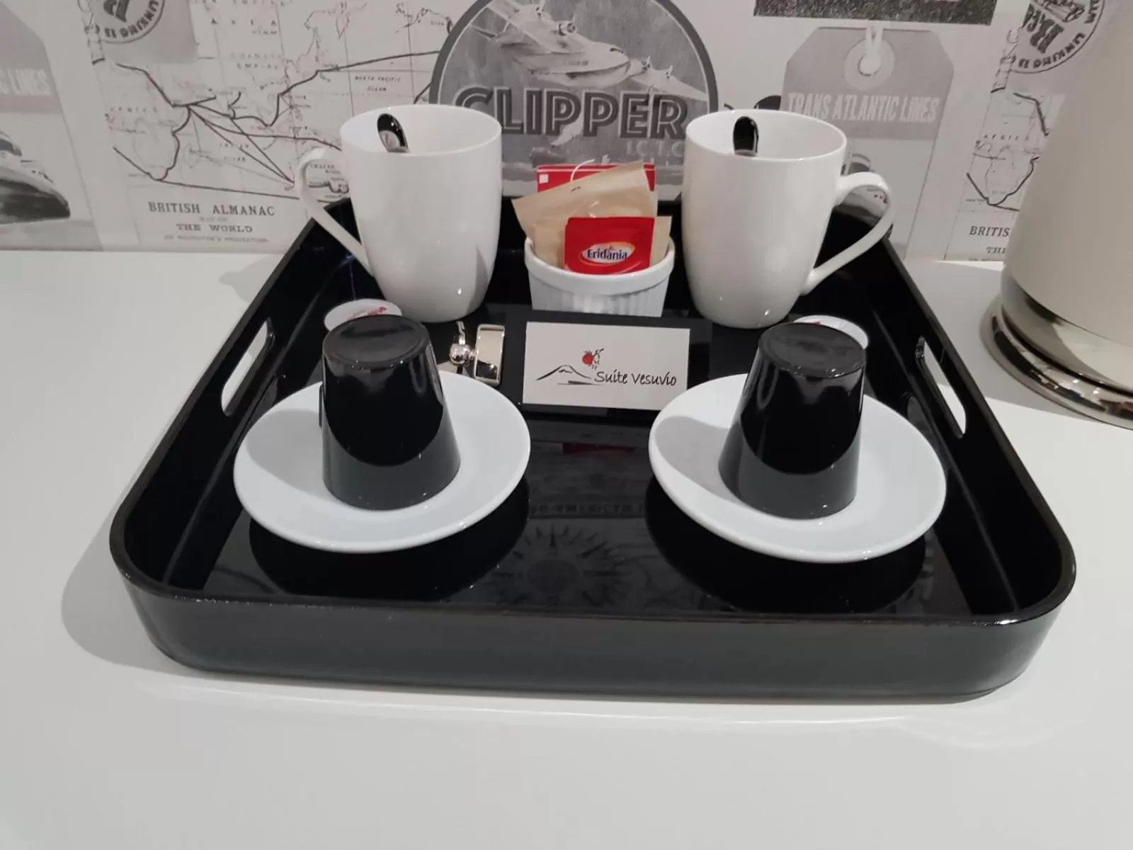 Food and drinks in 2B Fifteen Floor Suite Napoli