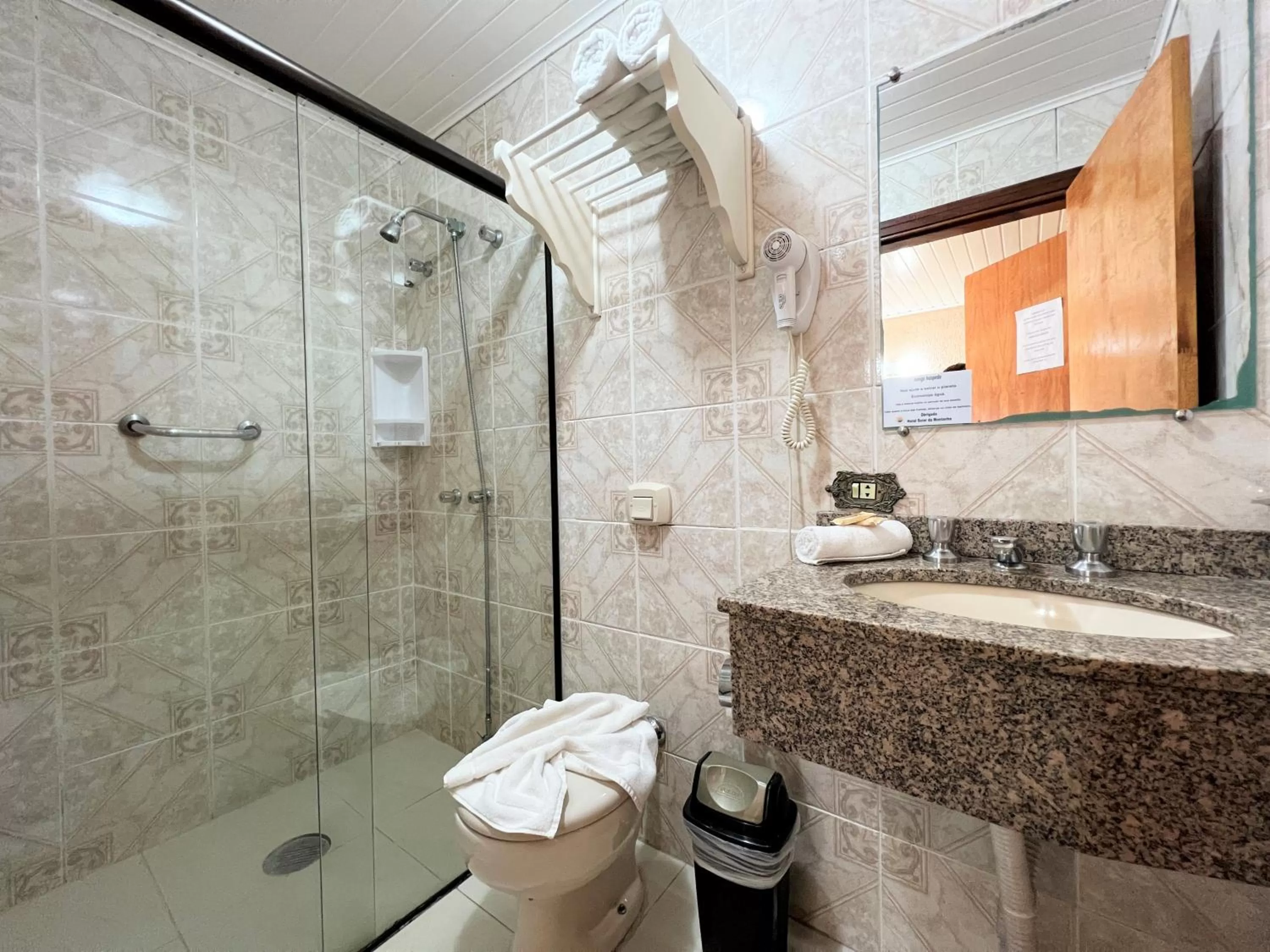 Bathroom in Hotel Solar da Montanha