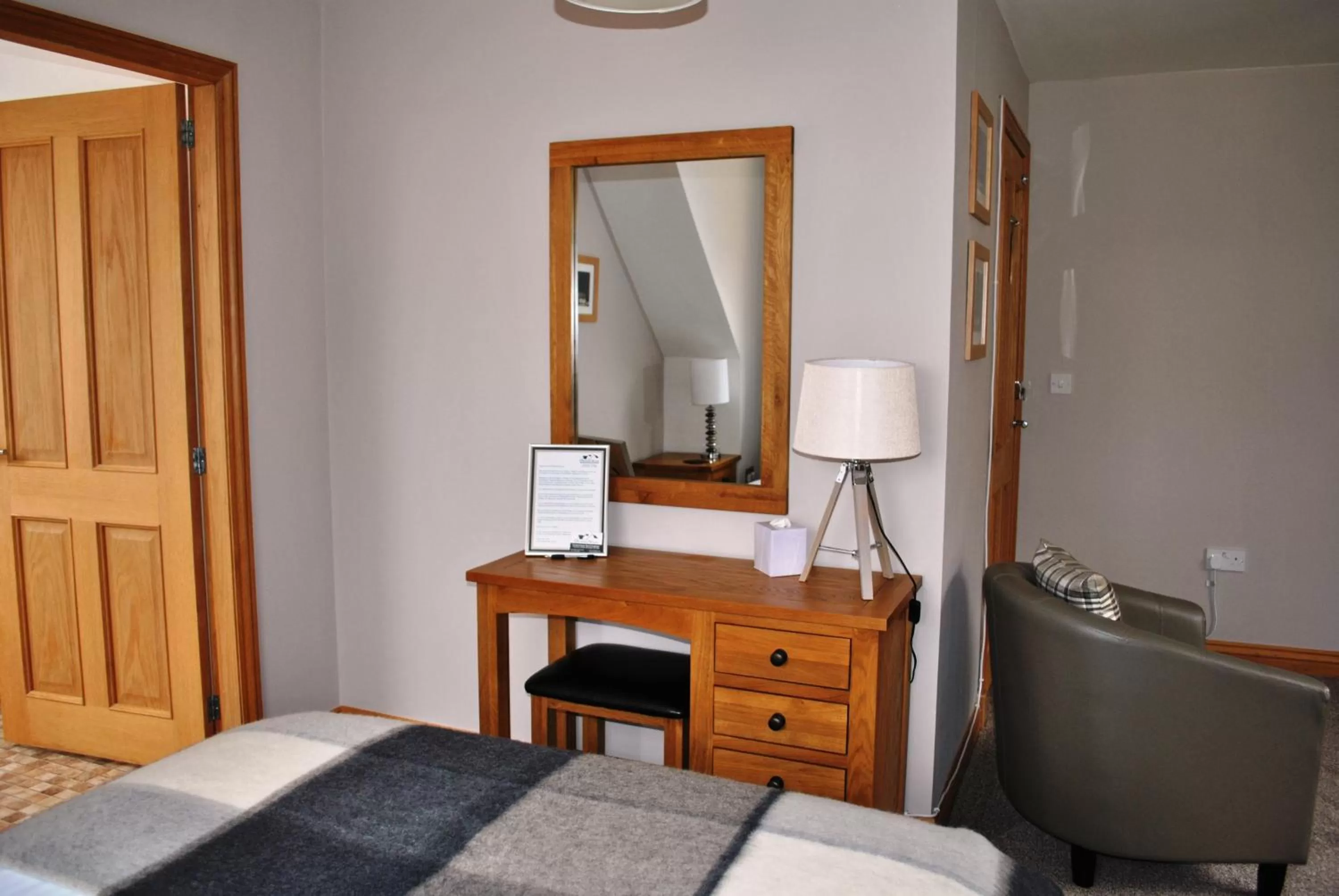 Bed in Orchard House Bed and Breakfast