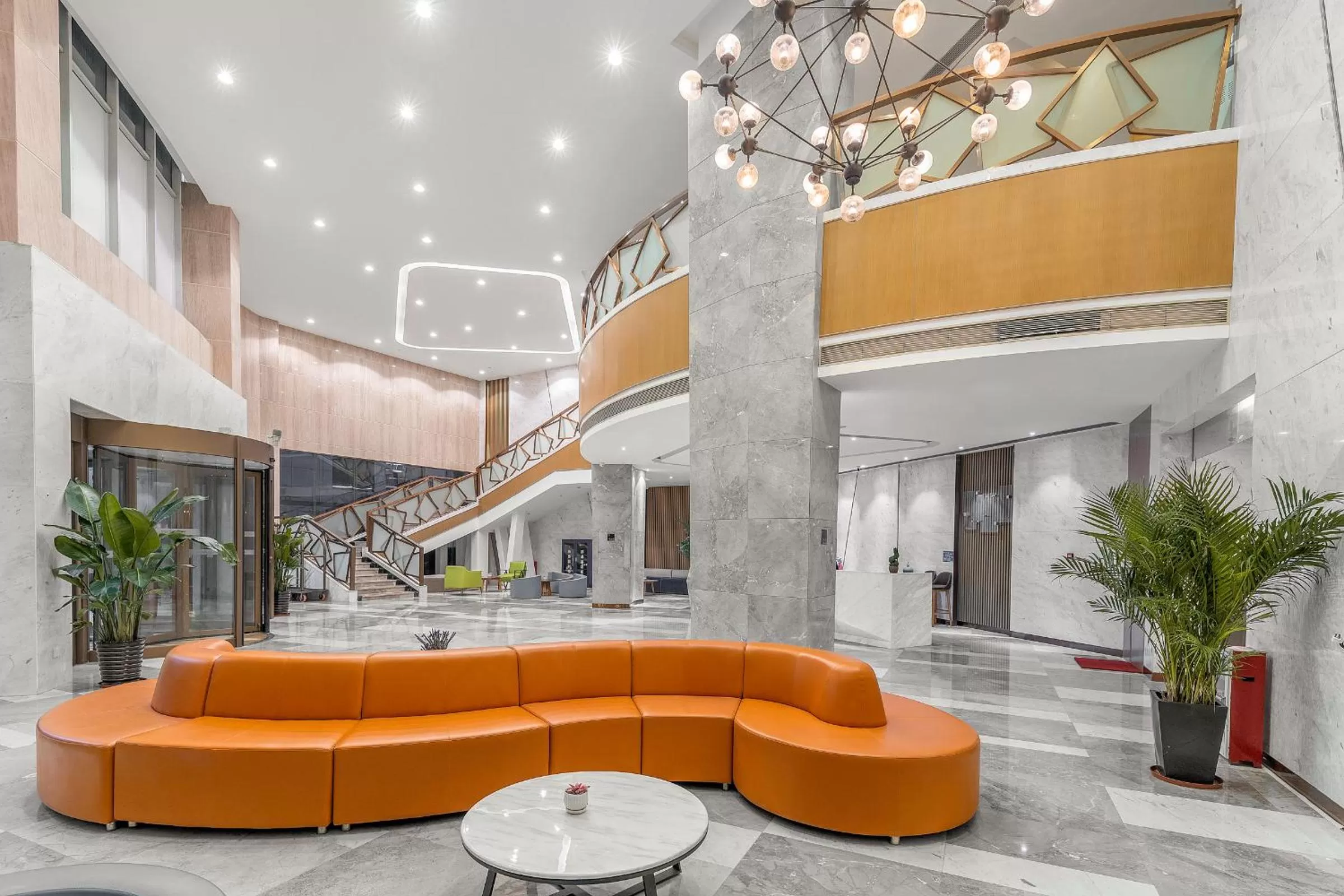 Lobby or reception in Guangzhou Baiyun Airport Rejoice by Argyle Hotel Rehe Metro Exit B --Free shuttle bus is provided during the 138th Canton Fair