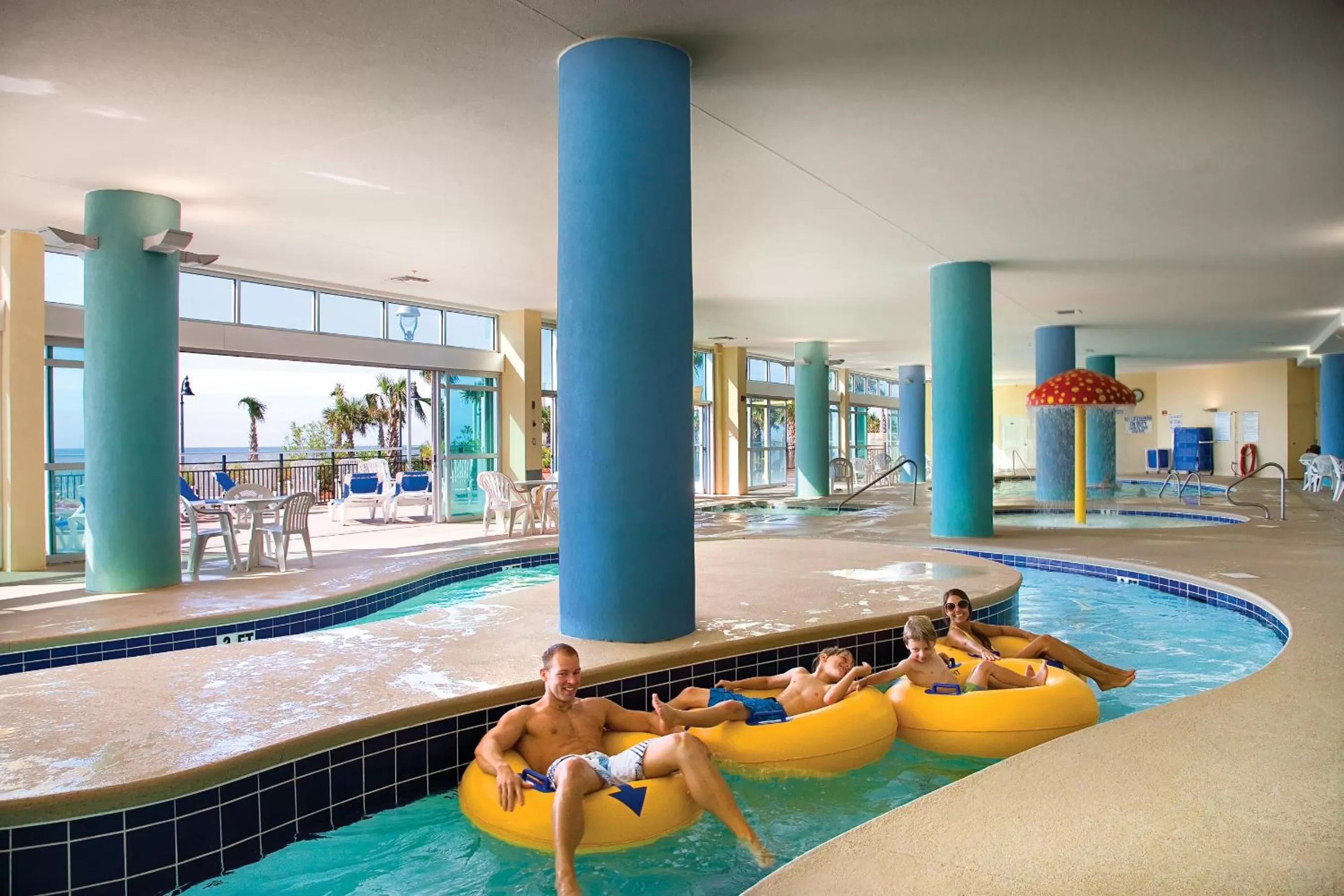 Swimming pool in Bay View Resort Myrtle Beach