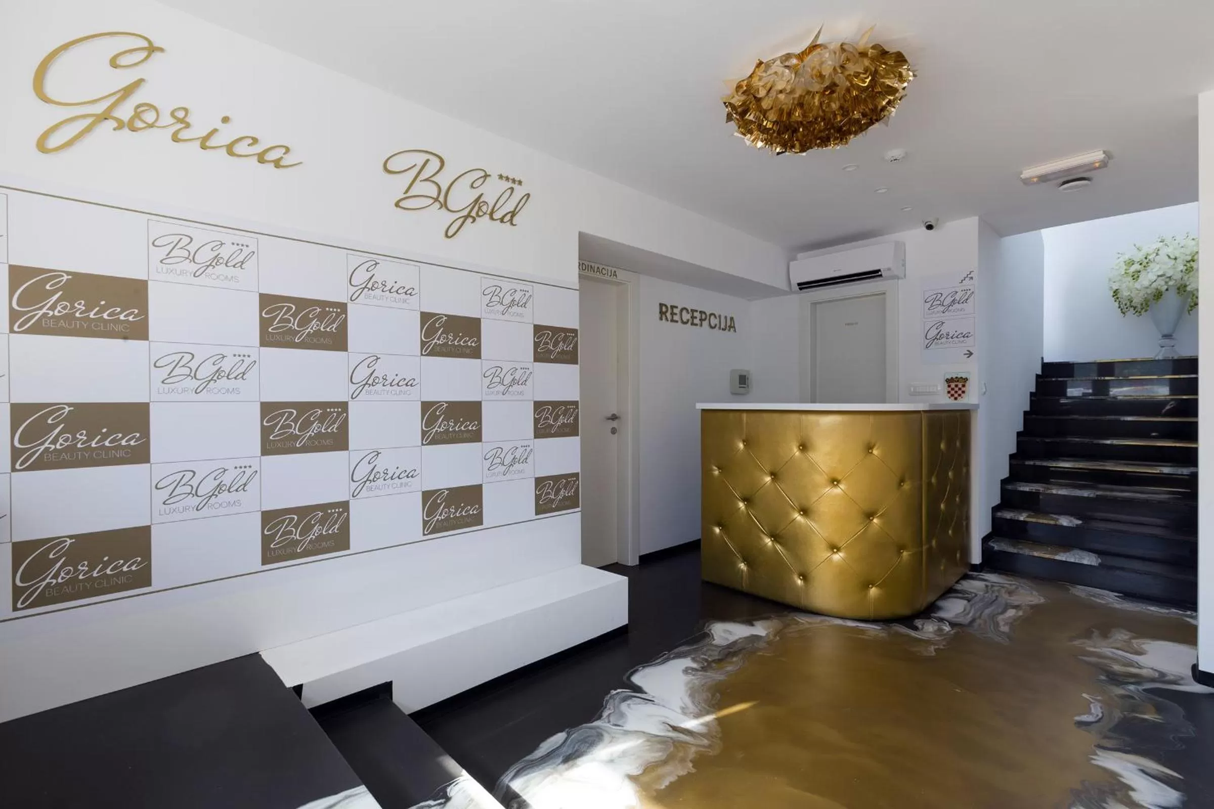 Staff in B Gold Luxury rooms B&B