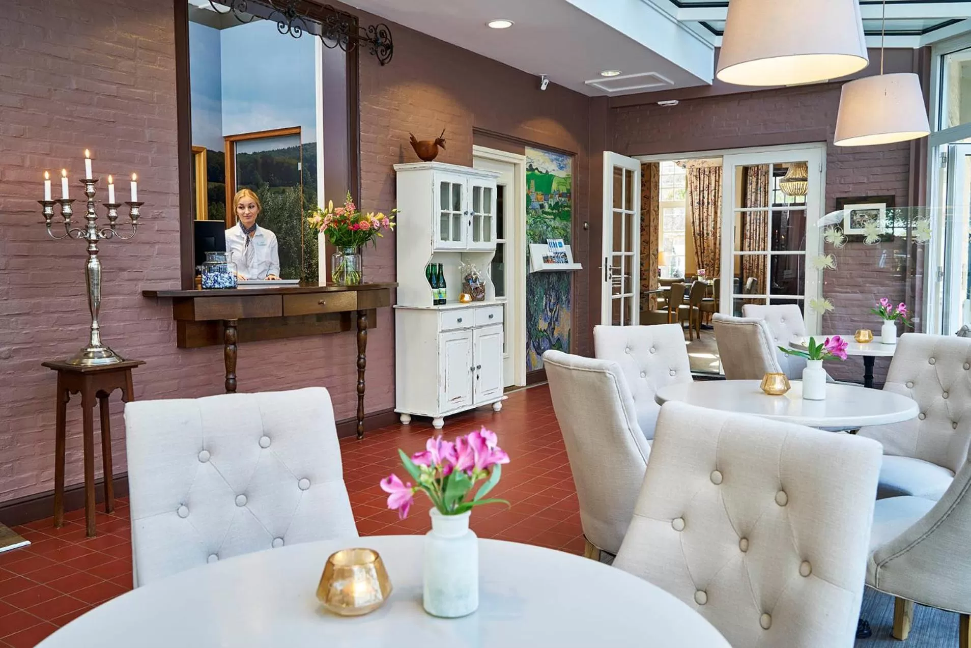 Lobby or reception in Hotel Brull