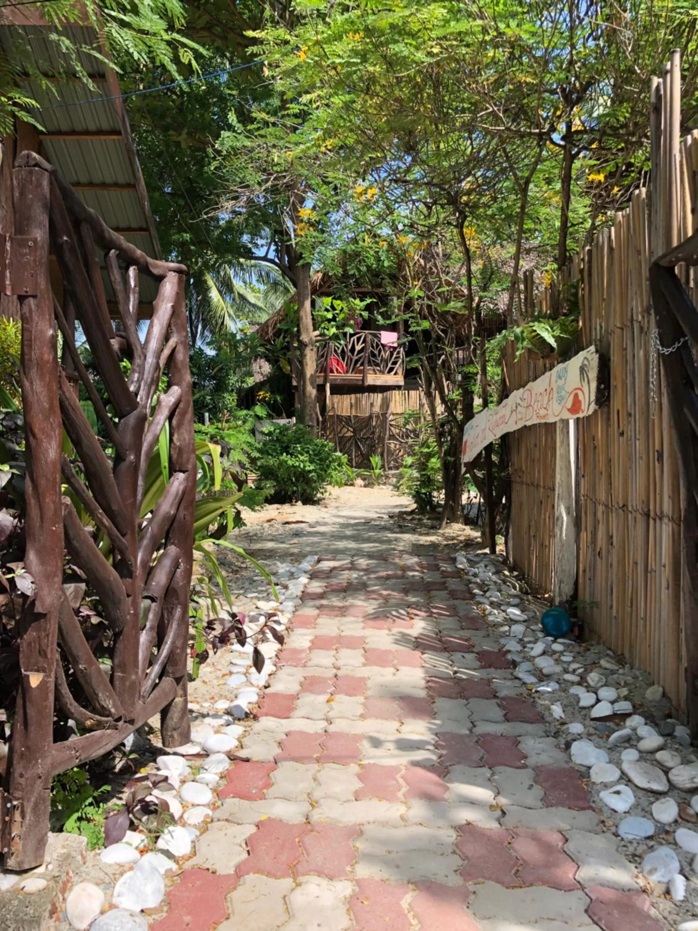 Facade/entrance in Amami Beach Resort