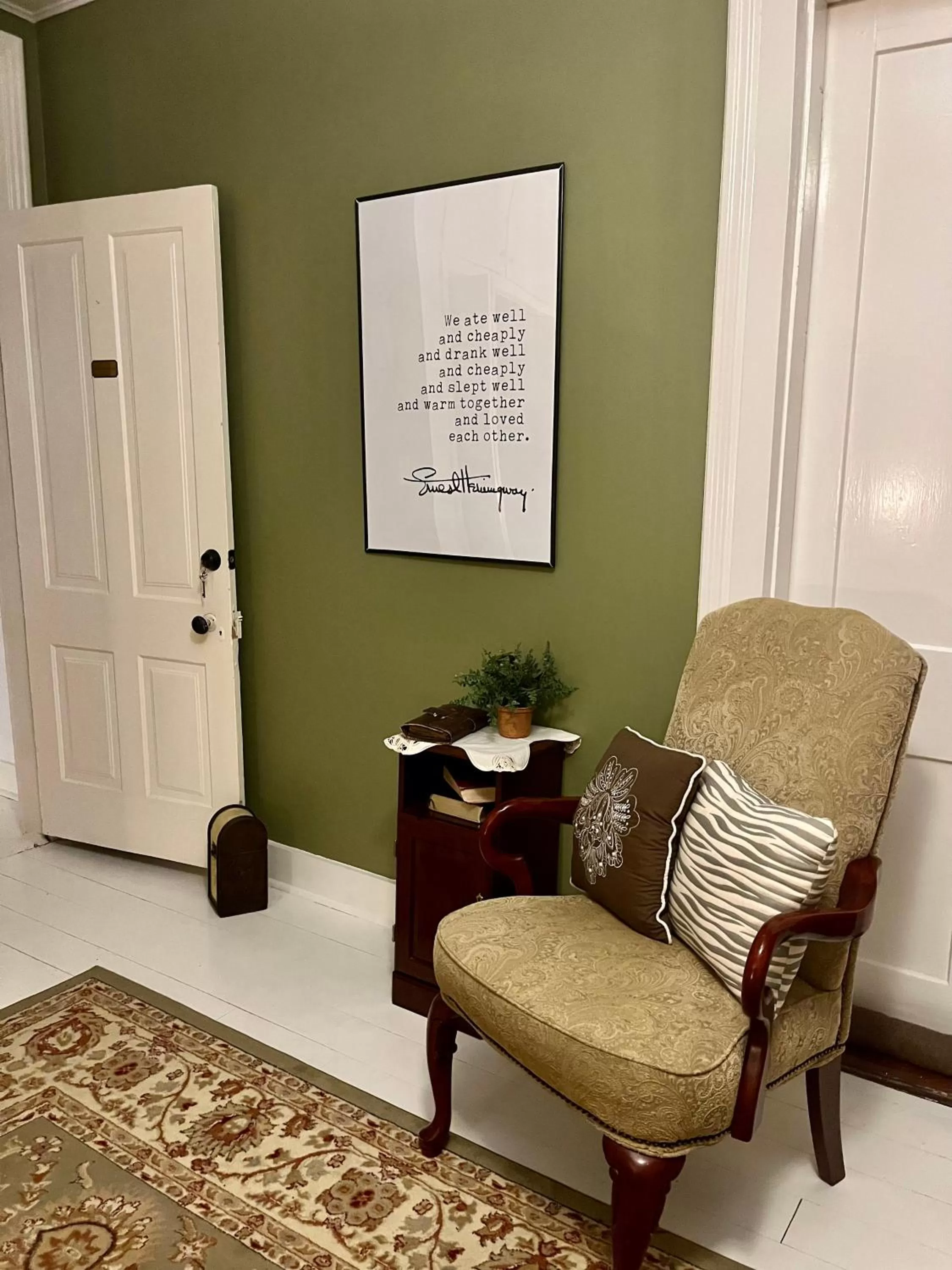 Decorative detail in The Beaumont House Natchez