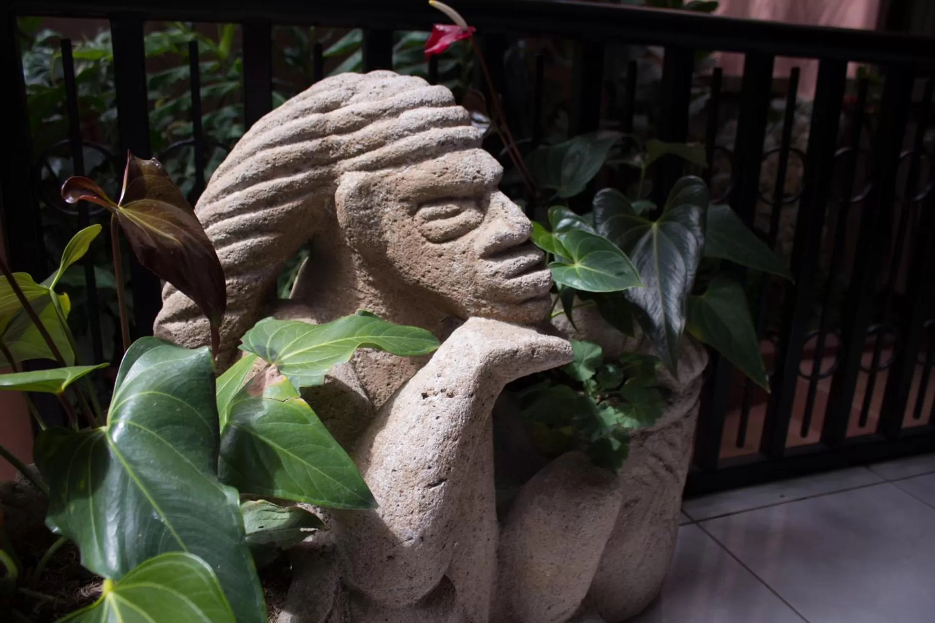 Decorative detail in Adventure Inn