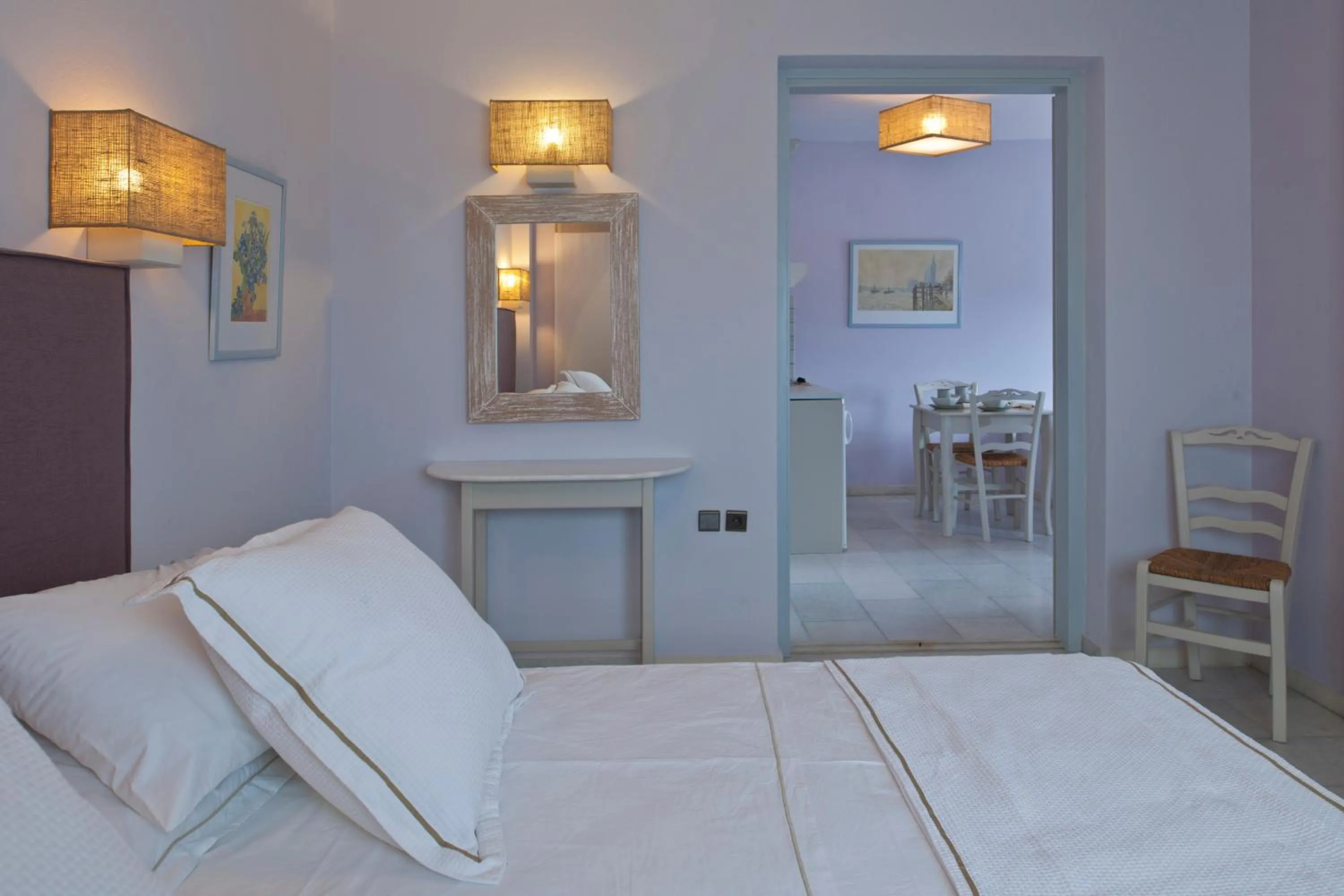 Bedroom, Bed in Ammos Naxos Exclusive Apartments & Studios