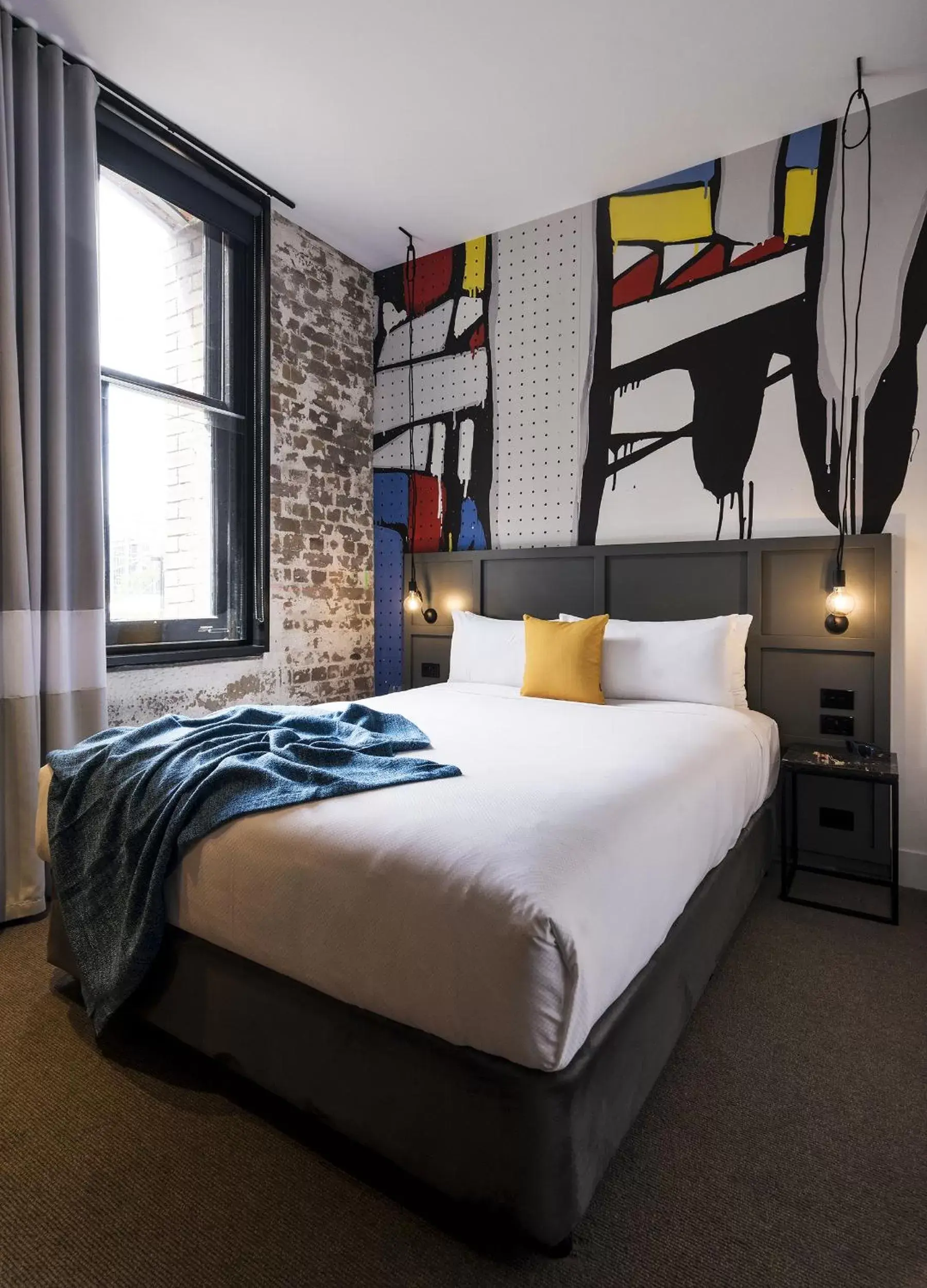 Queen Room in Hotel Woolstore 1888, Sydney - Handwritten Collection Queen Room in Hotel Woolstore 1888, Sydney - Handwritten Collection