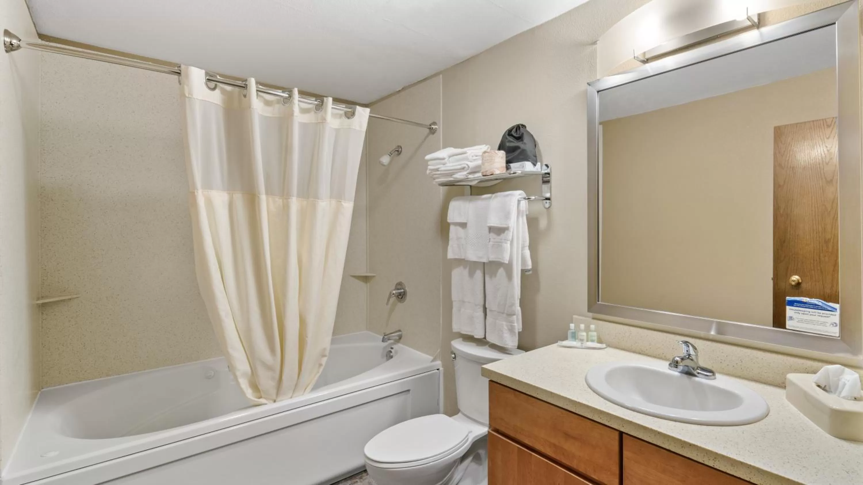 Bath in Clarion Hotel & Suites Fairbanks near Ft Wainwright