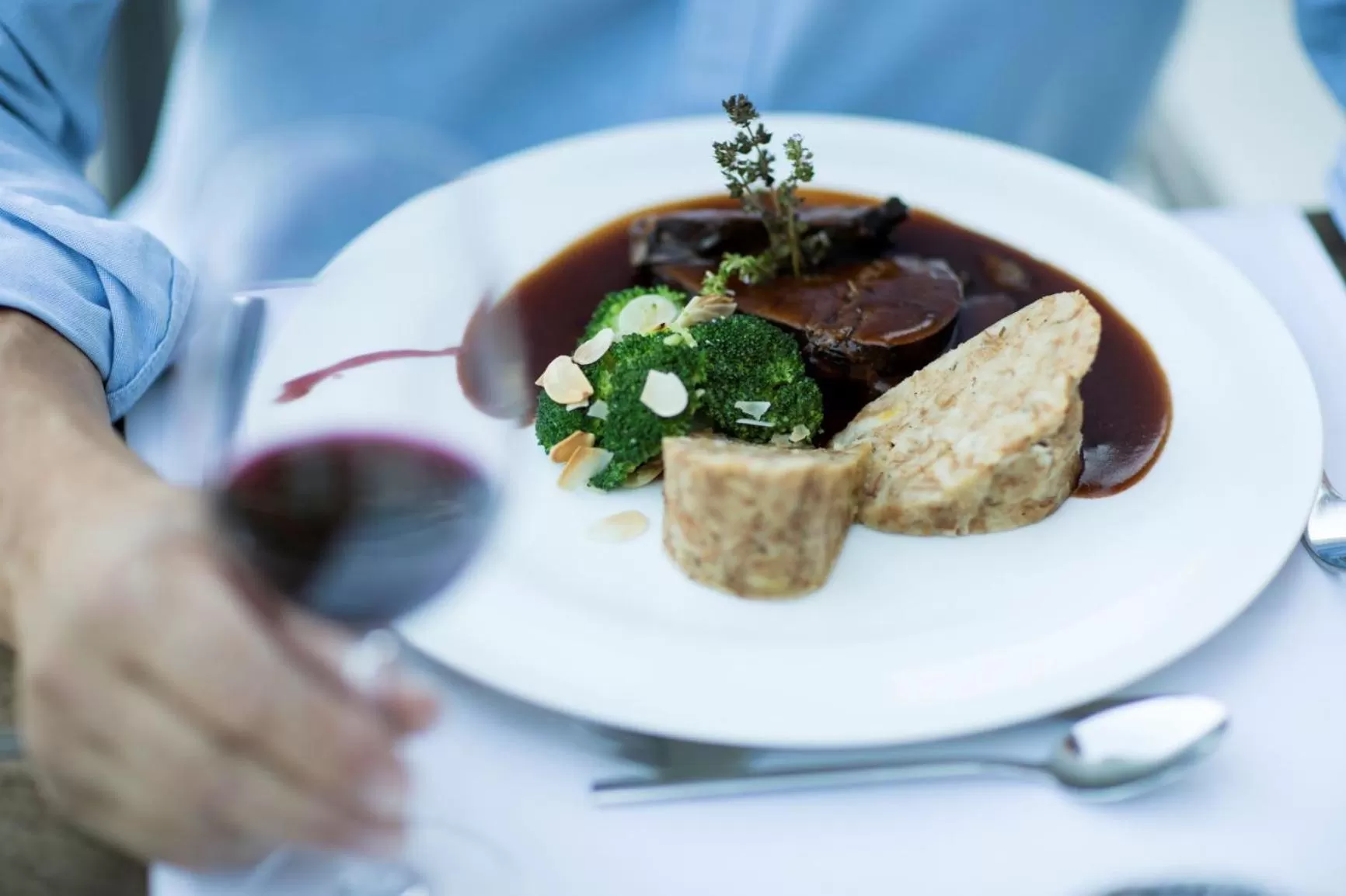 Restaurant/places to eat in Bio Thermalhotel Falkenhof