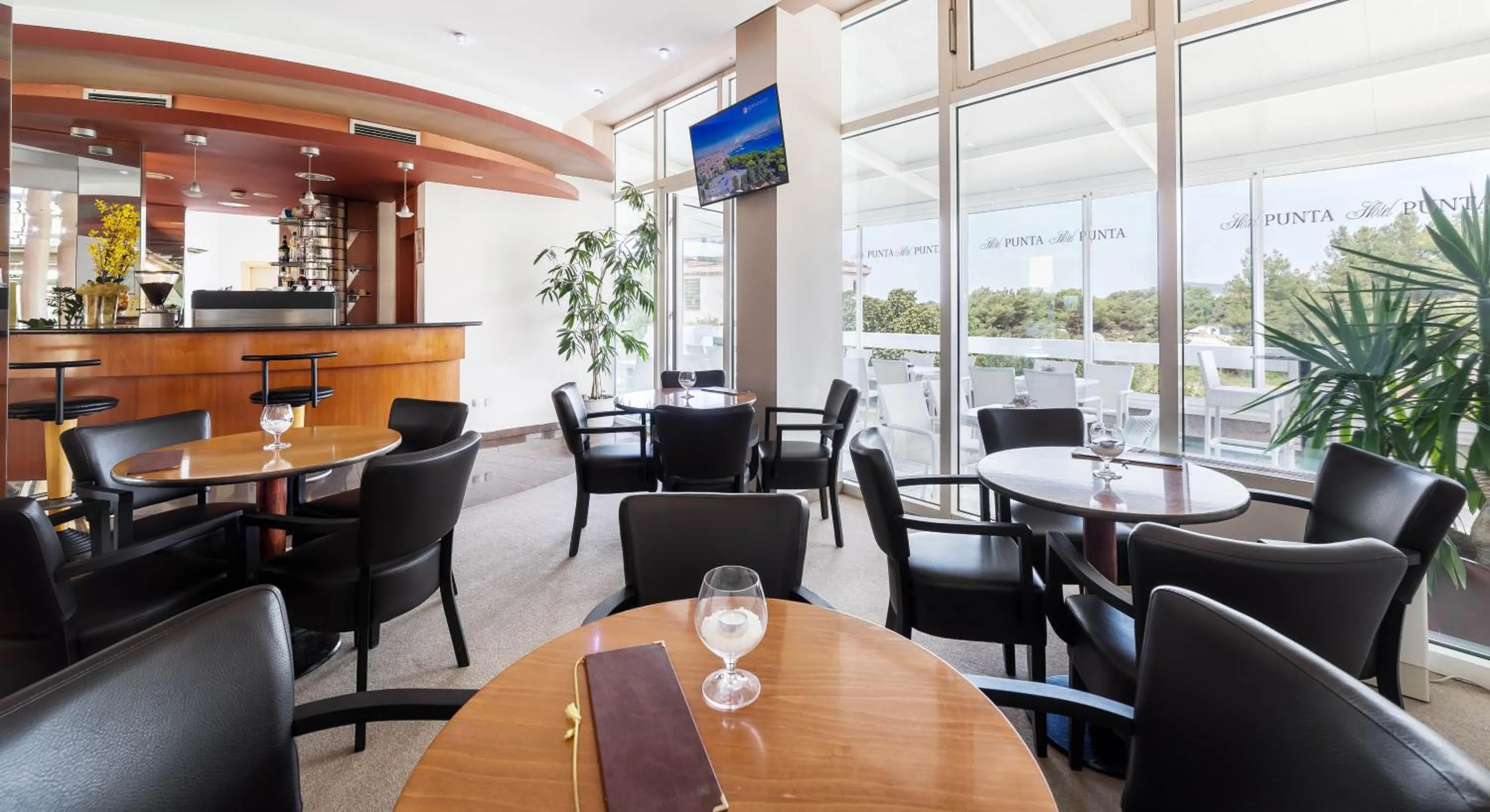 Communal lounge/ TV room in Hotel Punta