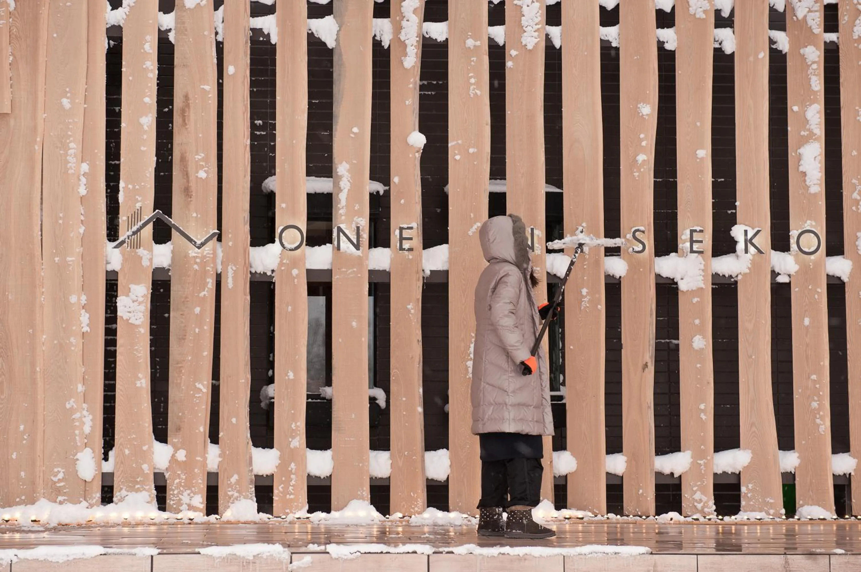 Facade/entrance in One Niseko Resort Towers