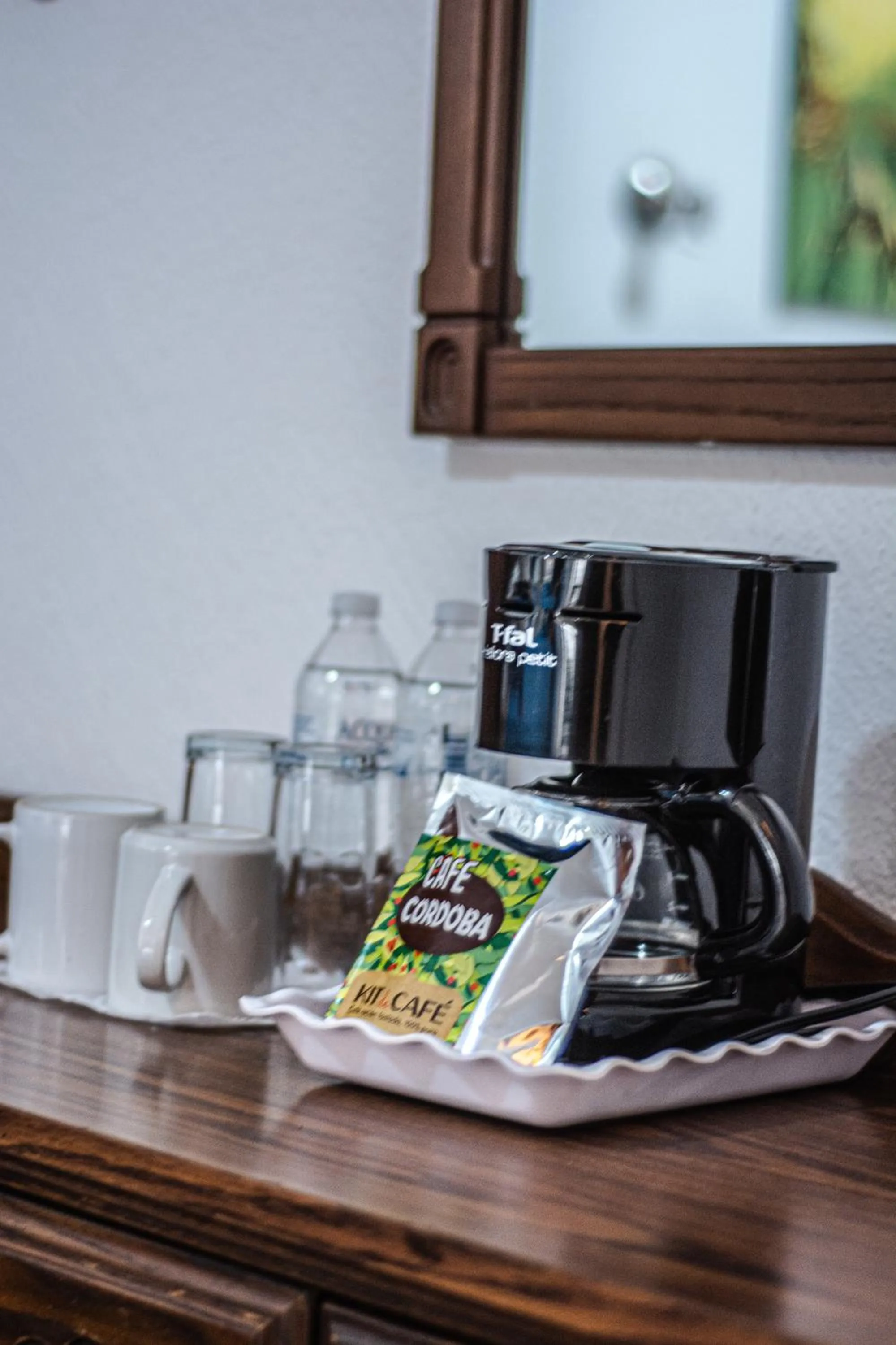 Coffee/tea facilities in Hotel Palacio