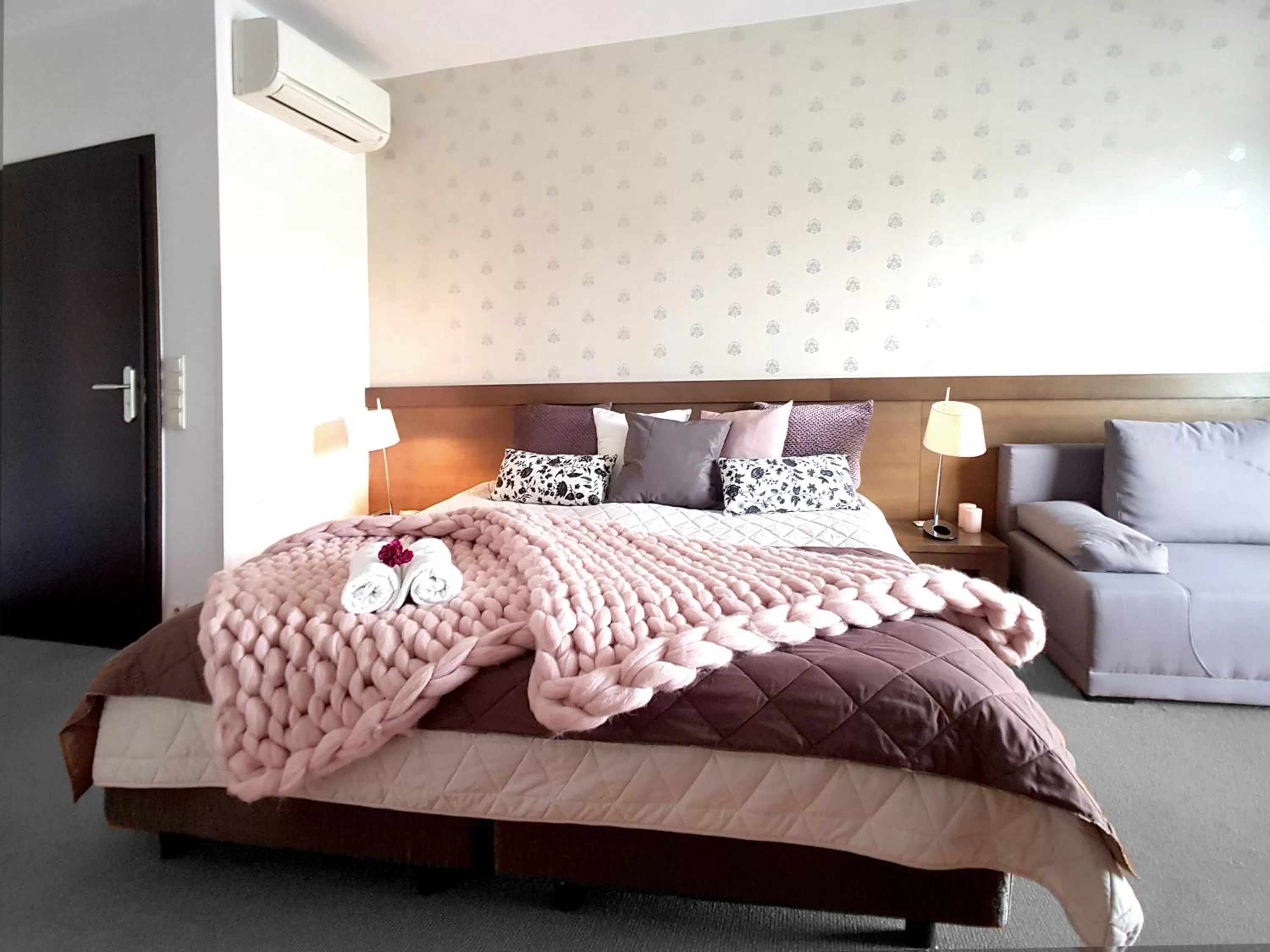 Bed in Hotel Willowa