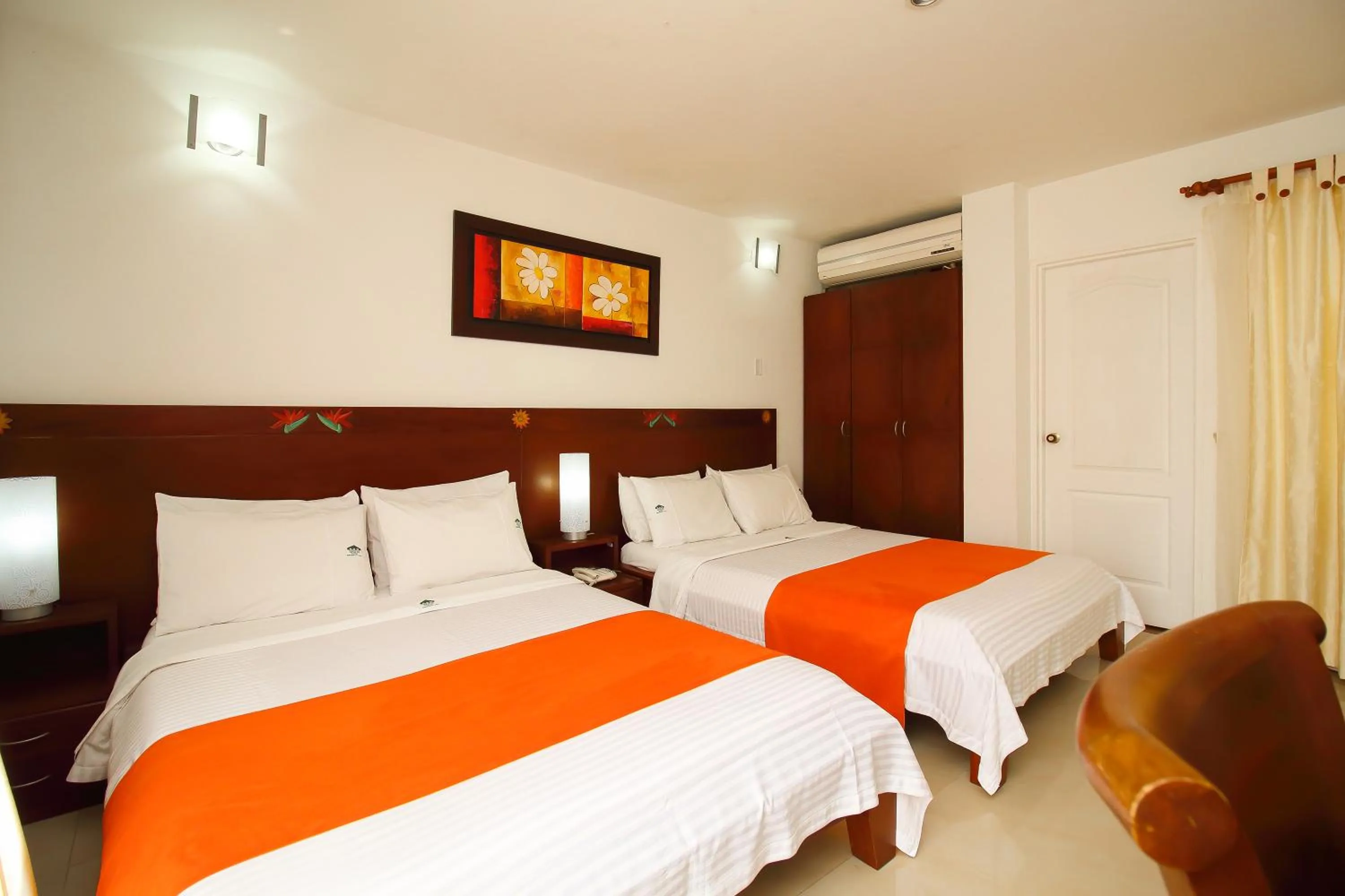 Bed in Hotel Imbanaco