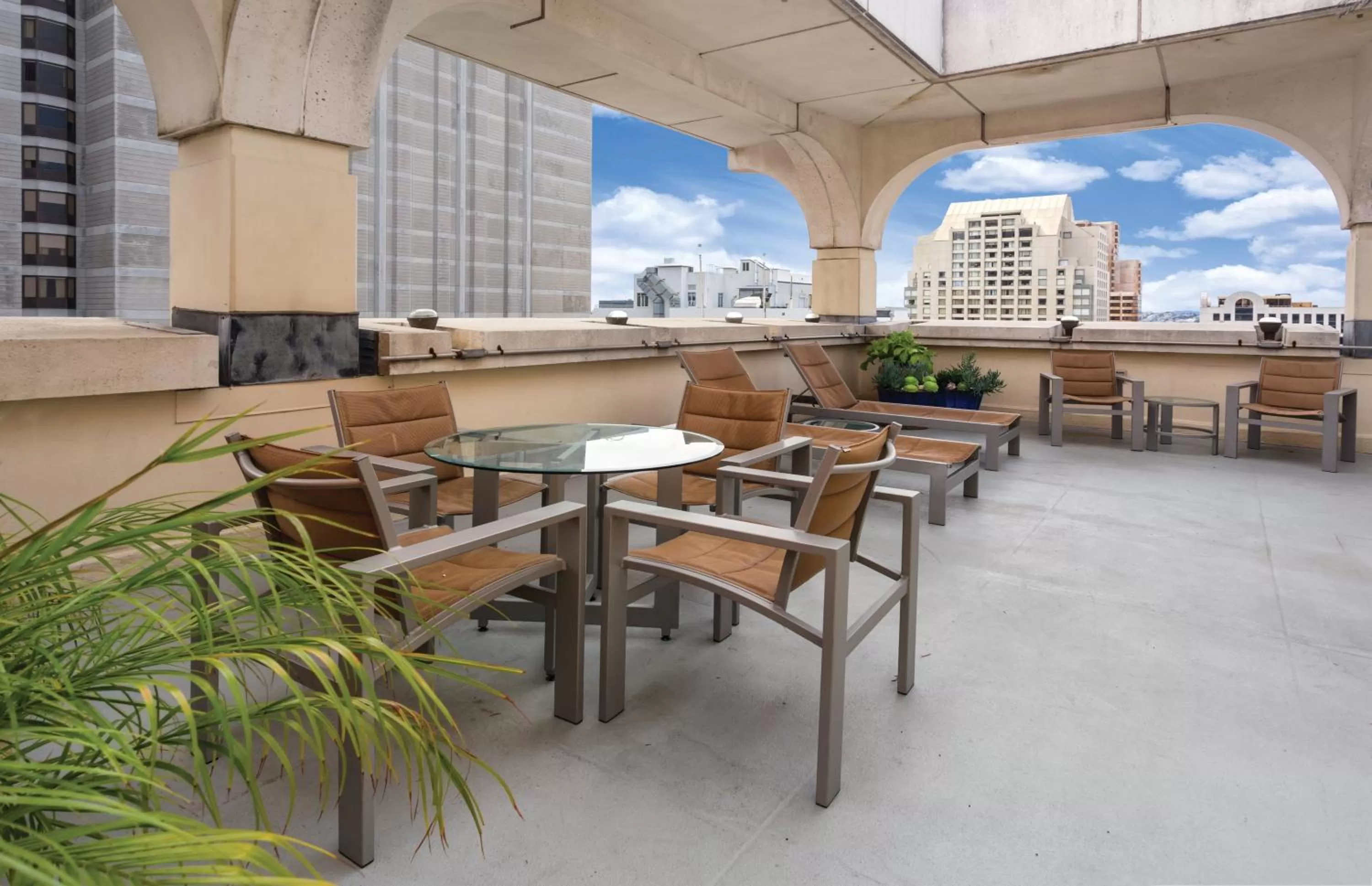 Balcony/Terrace in The Donatello Hotel