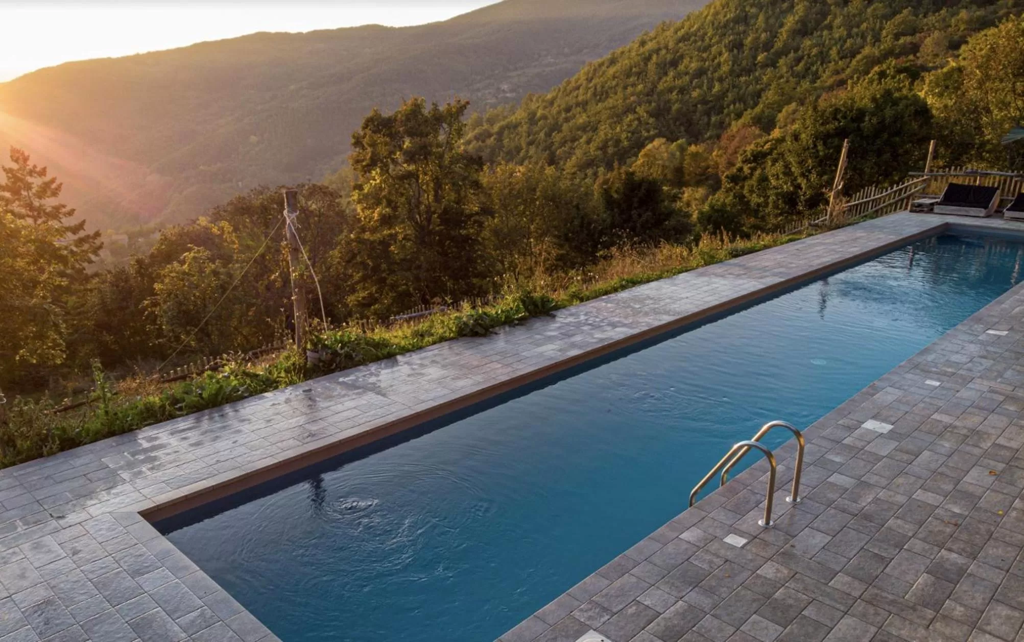 Swimming Pool in novanta nature retreat