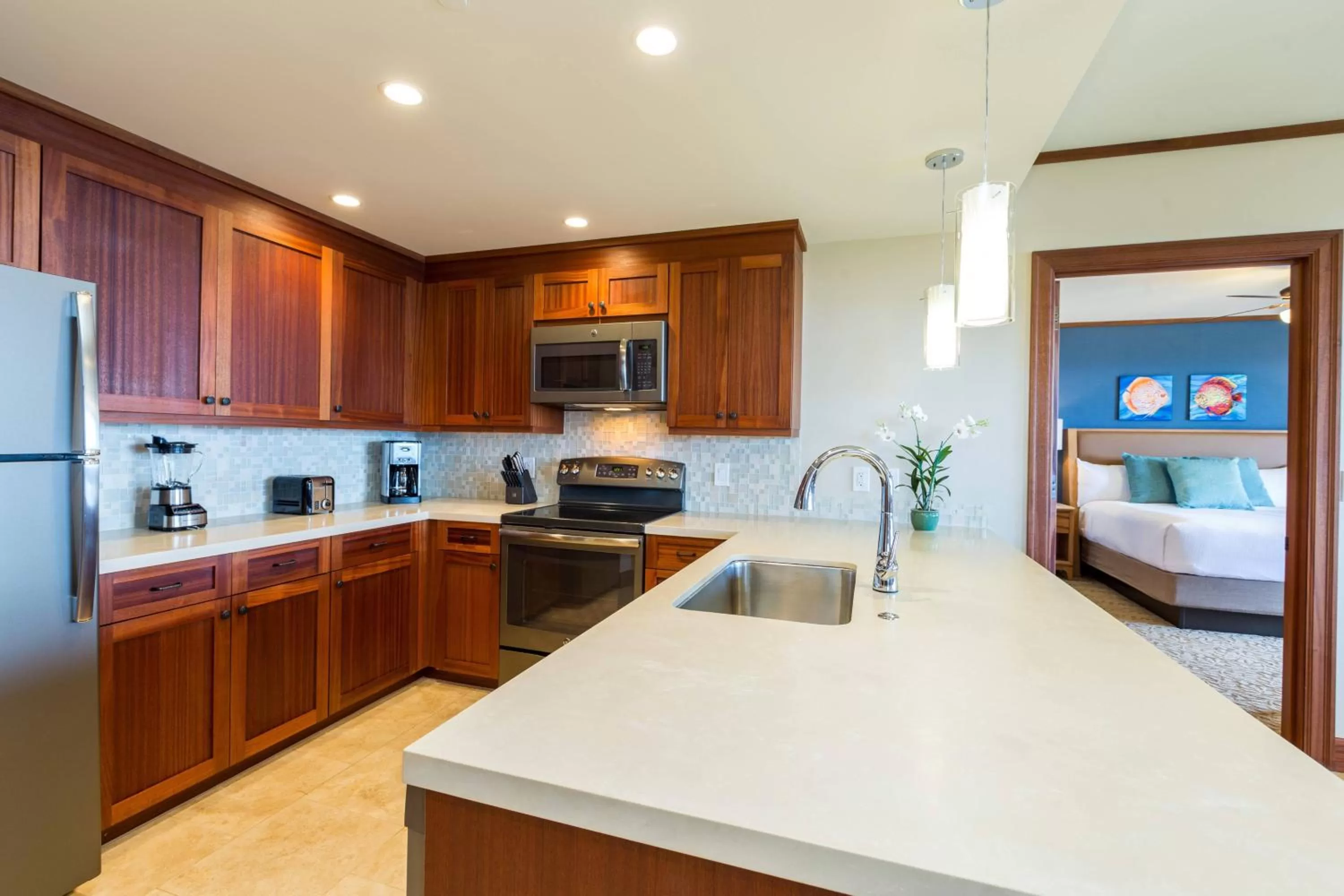 Bedroom in Koloa Landing Resort at Po'ipu, Autograph Collection