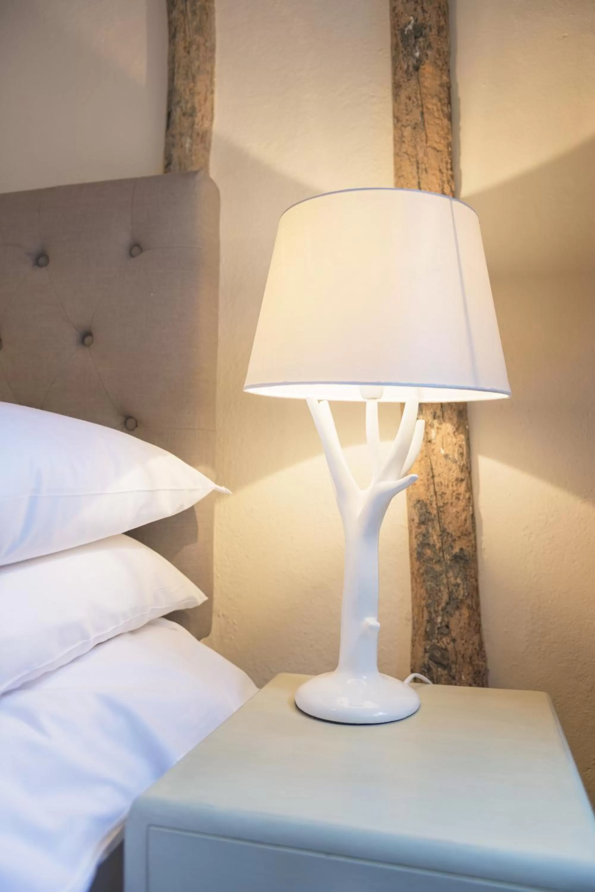 Decorative detail, Bed in The Standard Inn