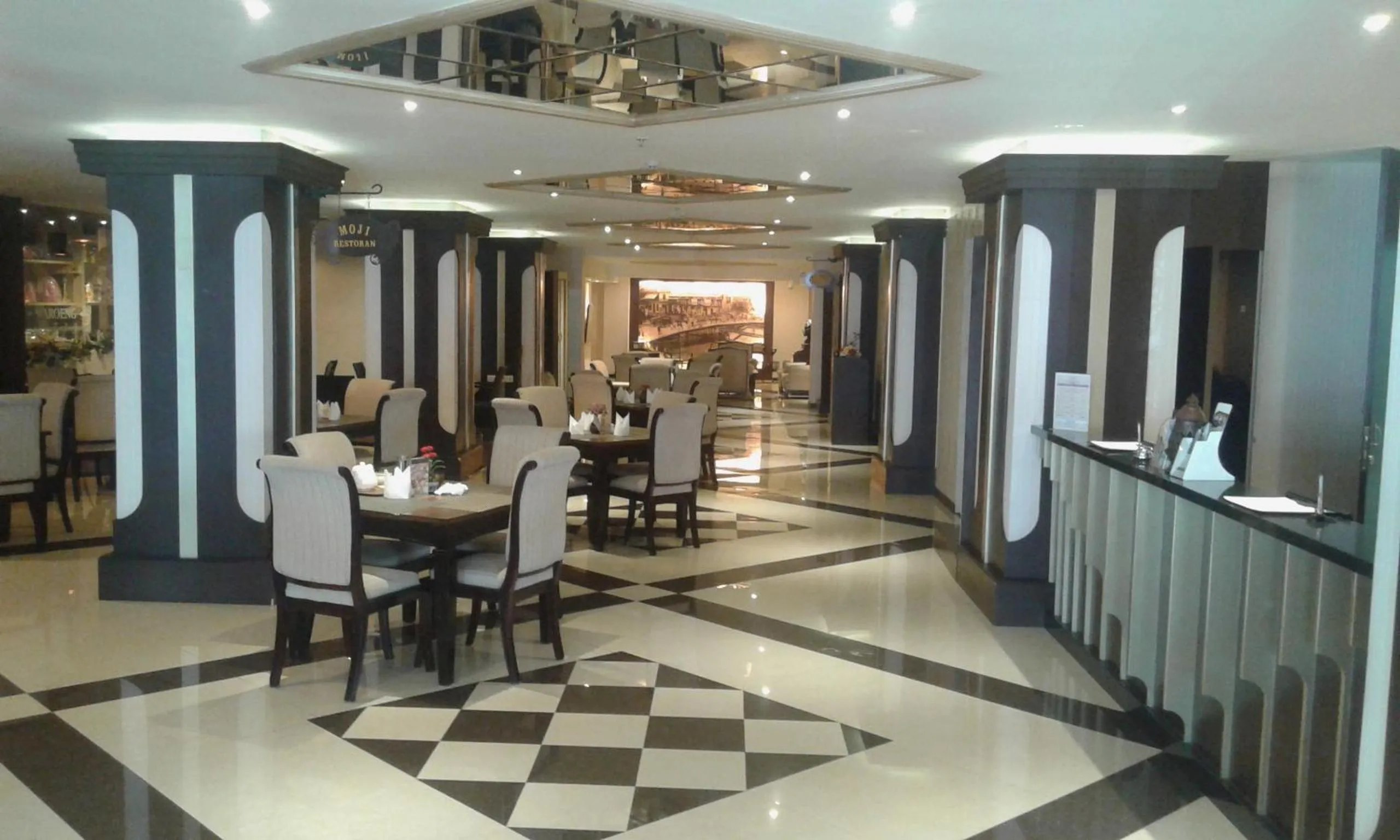 Decorative detail in Varna Culture Hotel Soerabaia