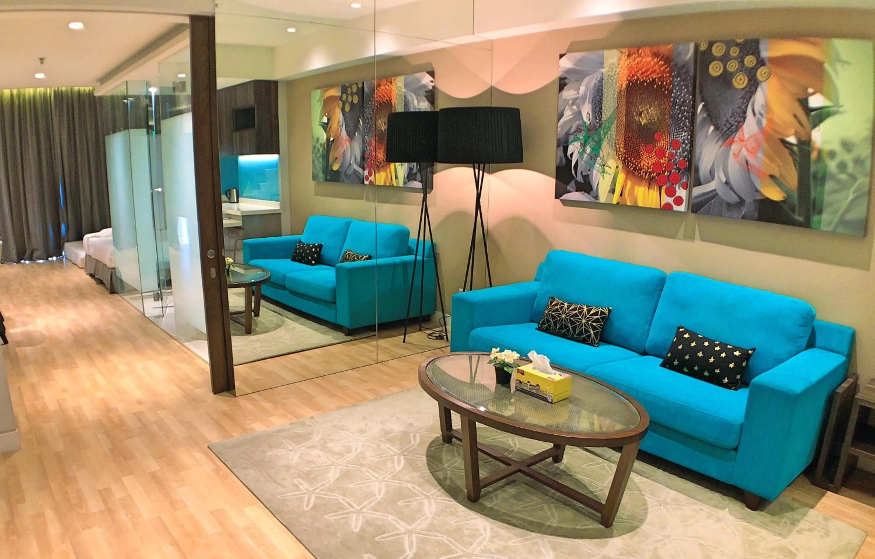 Living room in Greystone D' Majestic Place