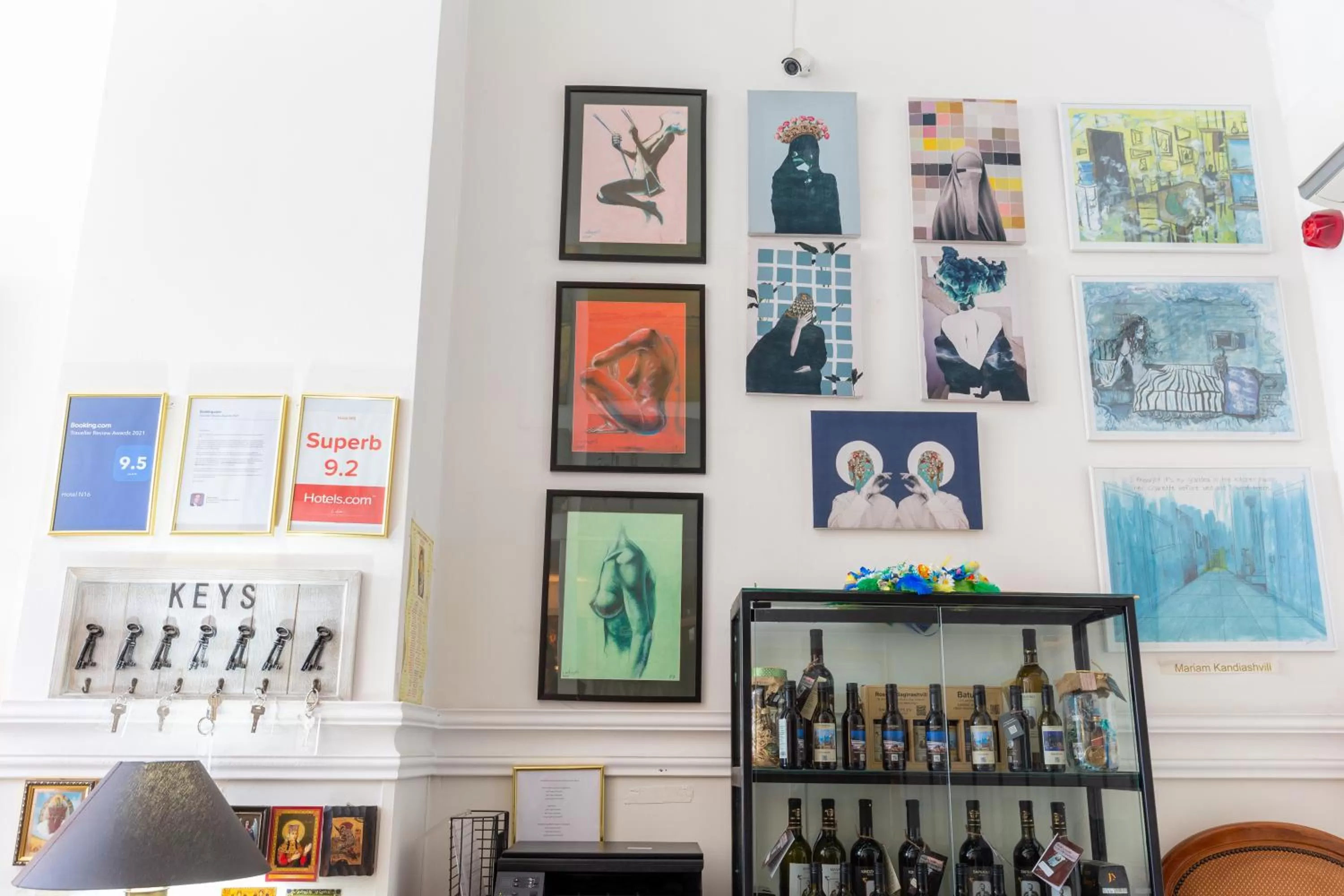 Lobby or reception in Hotel N16