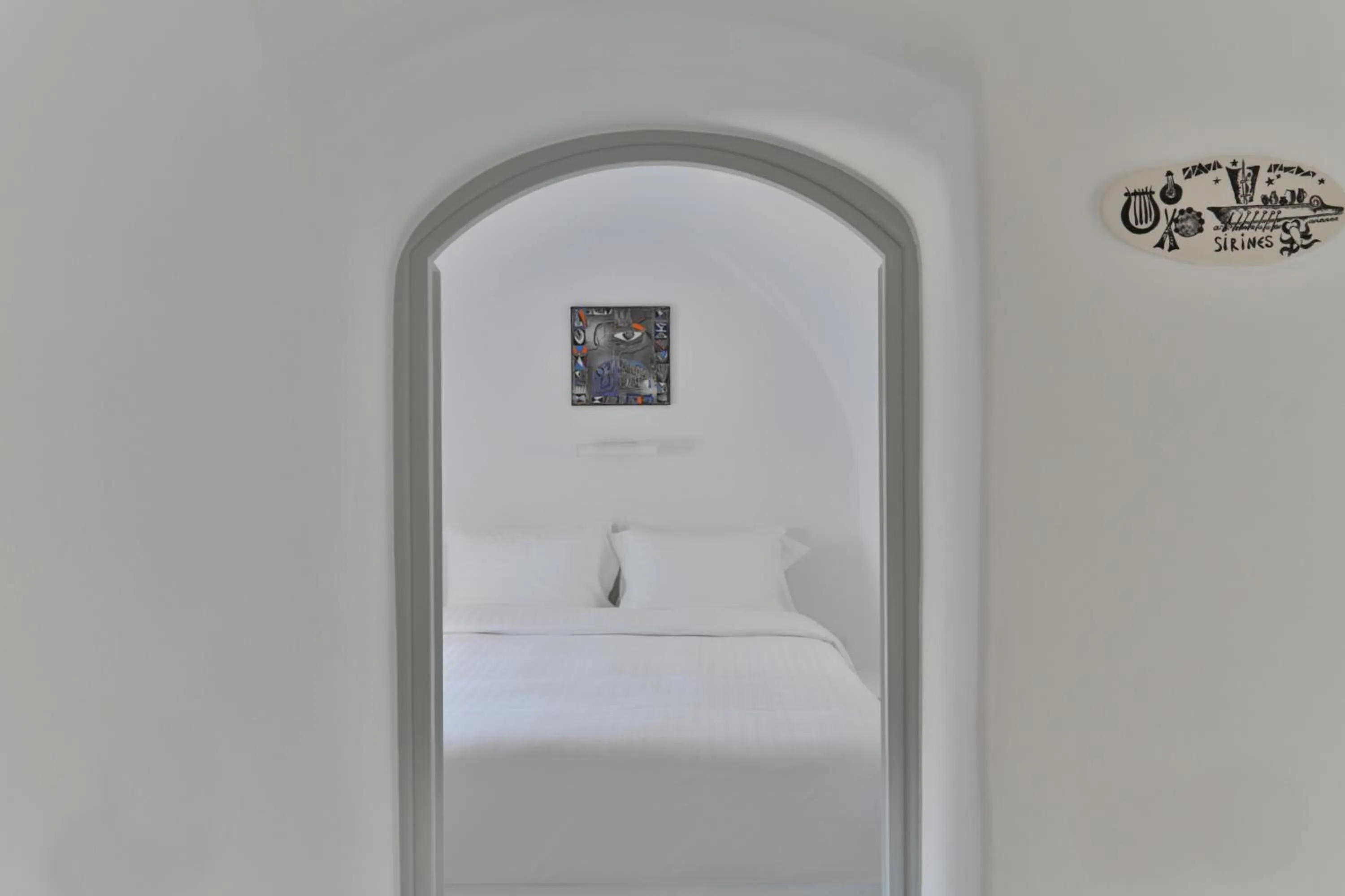 Bedroom, Bed in Trieris Villa & Suites